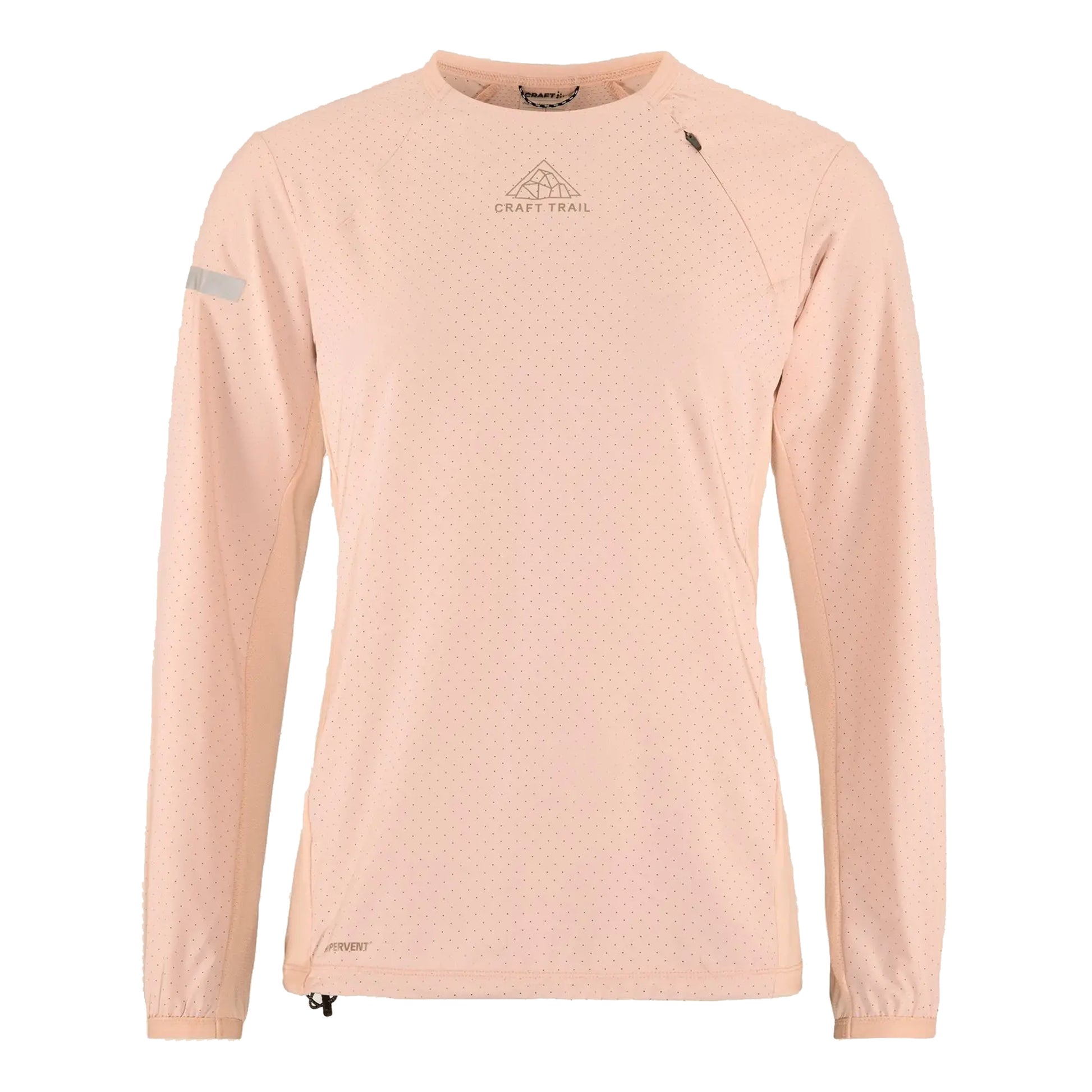 Craft Pro Hypervent Wind 2 Laufshirt Damen-Apricot