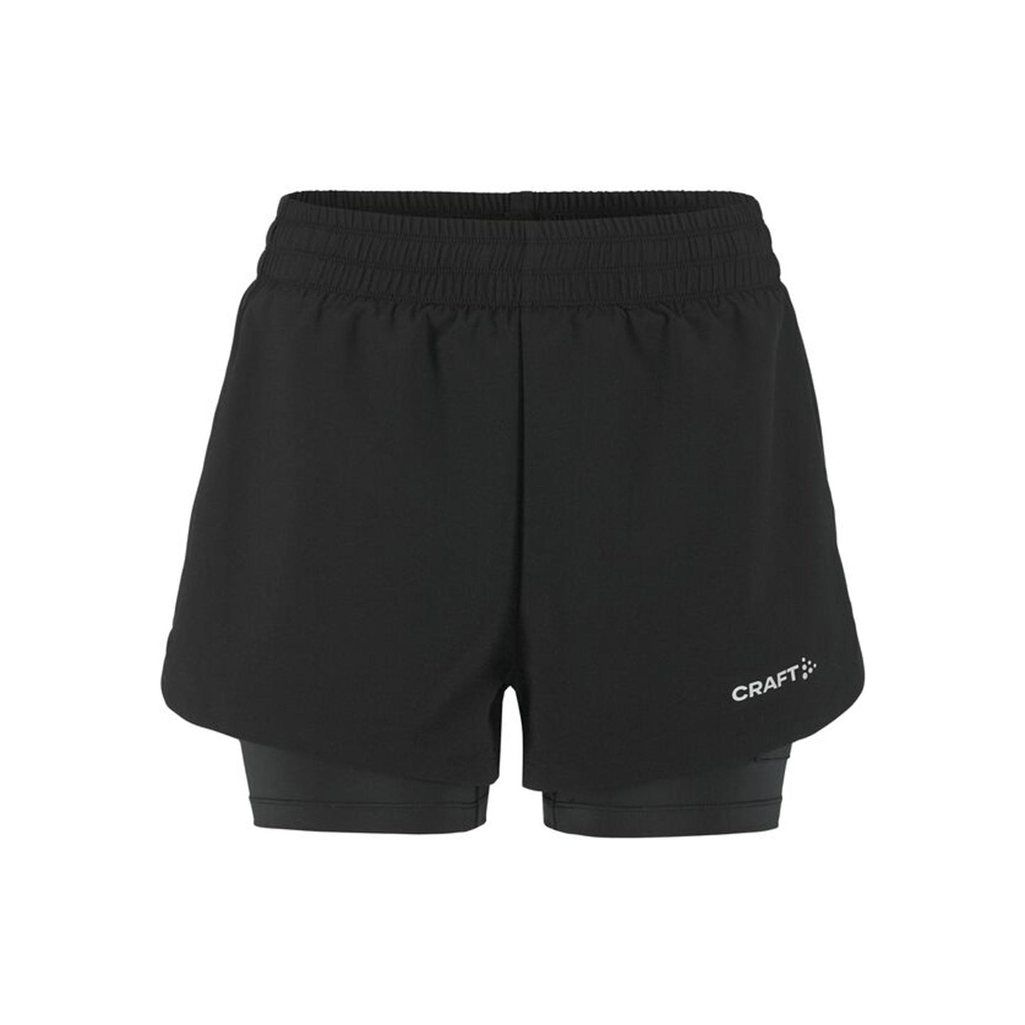Craft ADV Essence 2in1 Laufshorts Damen - schwarz