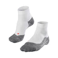 RU4 Endurance Short Laufsocken Herren - weiß, grau