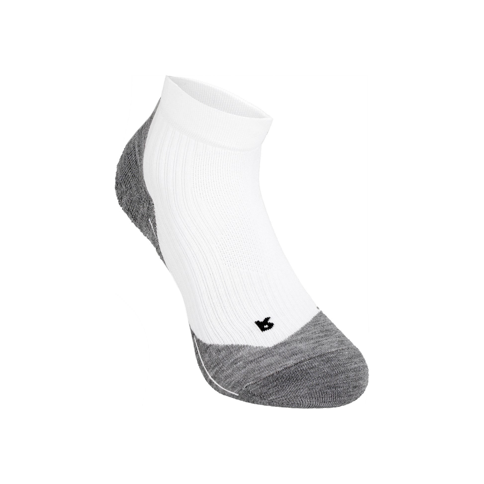 Falke TE4 Short Sportsocken Damen-Weiß,Dunkelgrau