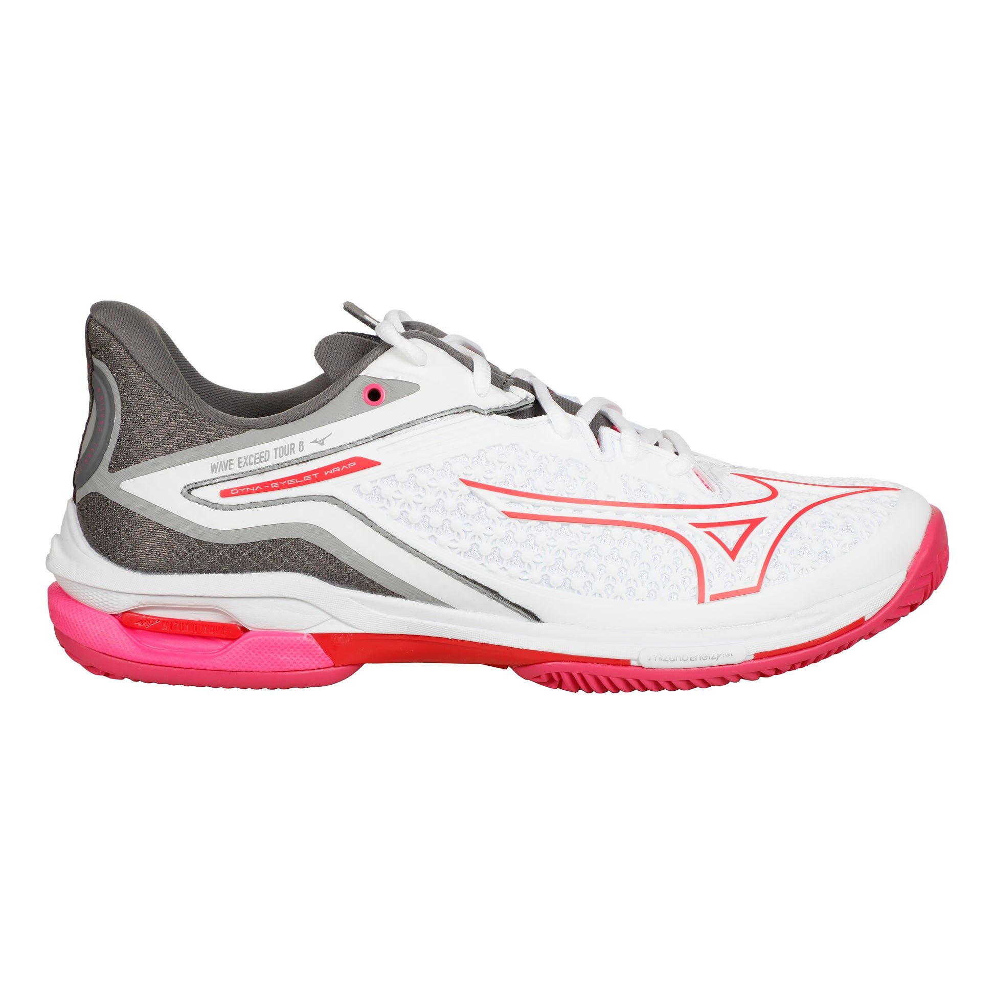 Mizuno Wave Exceed Tour 6 Sandplatzschuh Damen - weiß, grau