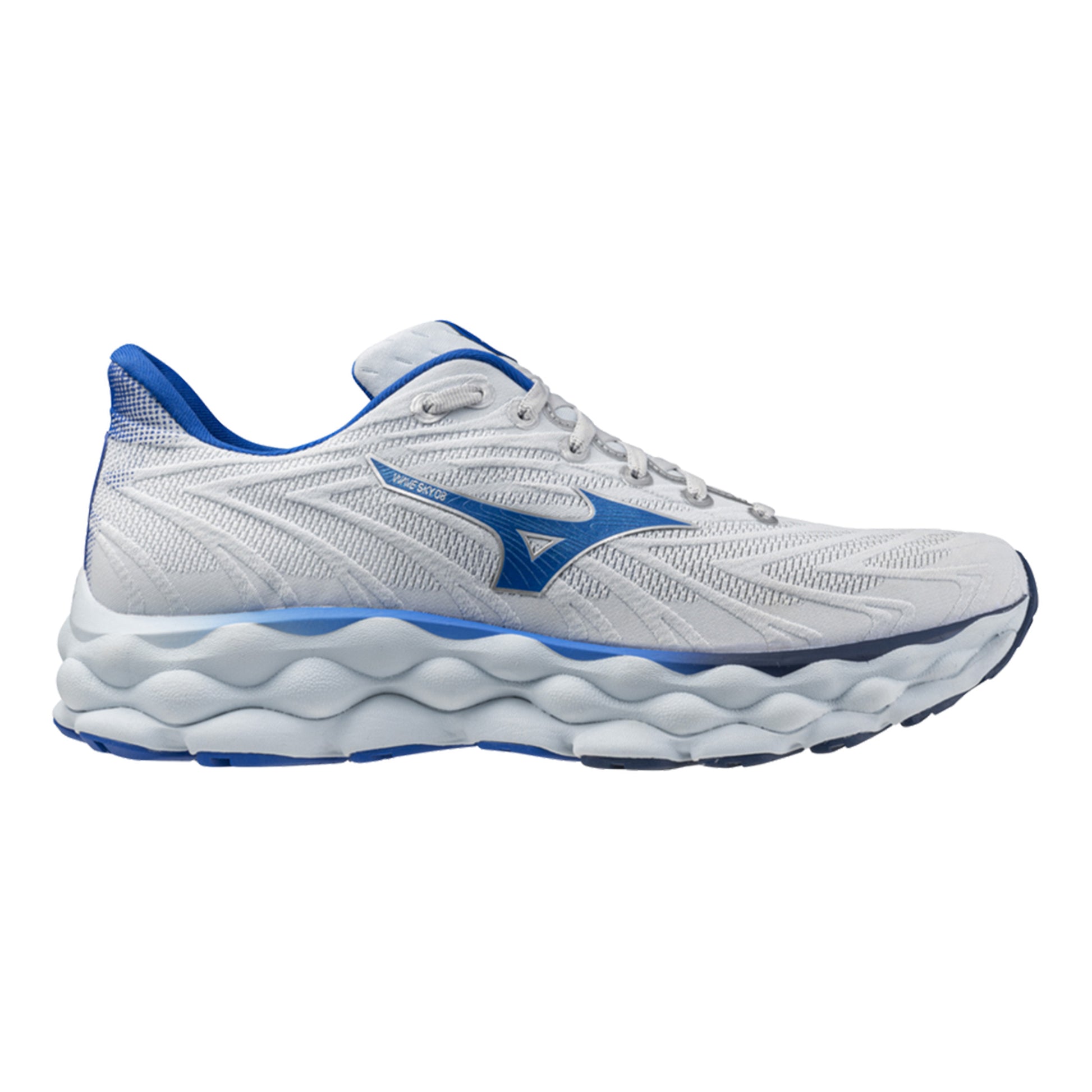 Mizuno Wave Sky 8 Neutralschuh Herren - grau, blau