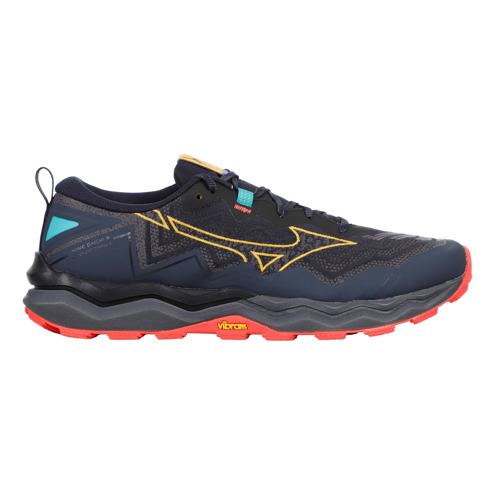 Mizuno Wave Daichi 9                       Trailschuh Herren-dunkelblau, gelb
