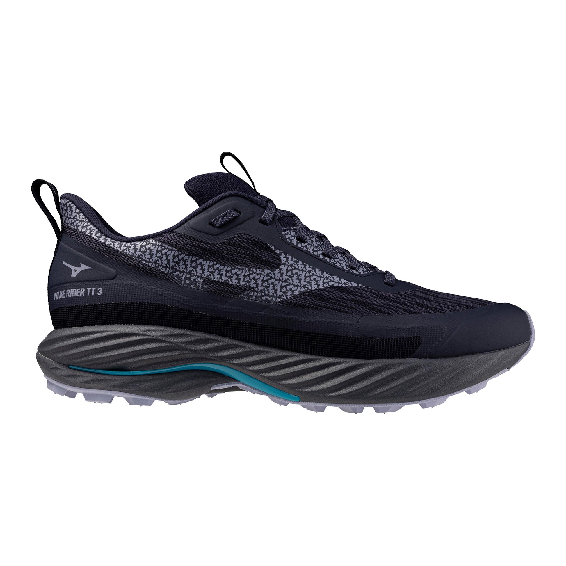 Mizuno Wave Rider TT 3                     Trailschuh Herren-dunkelgrau, türkis
