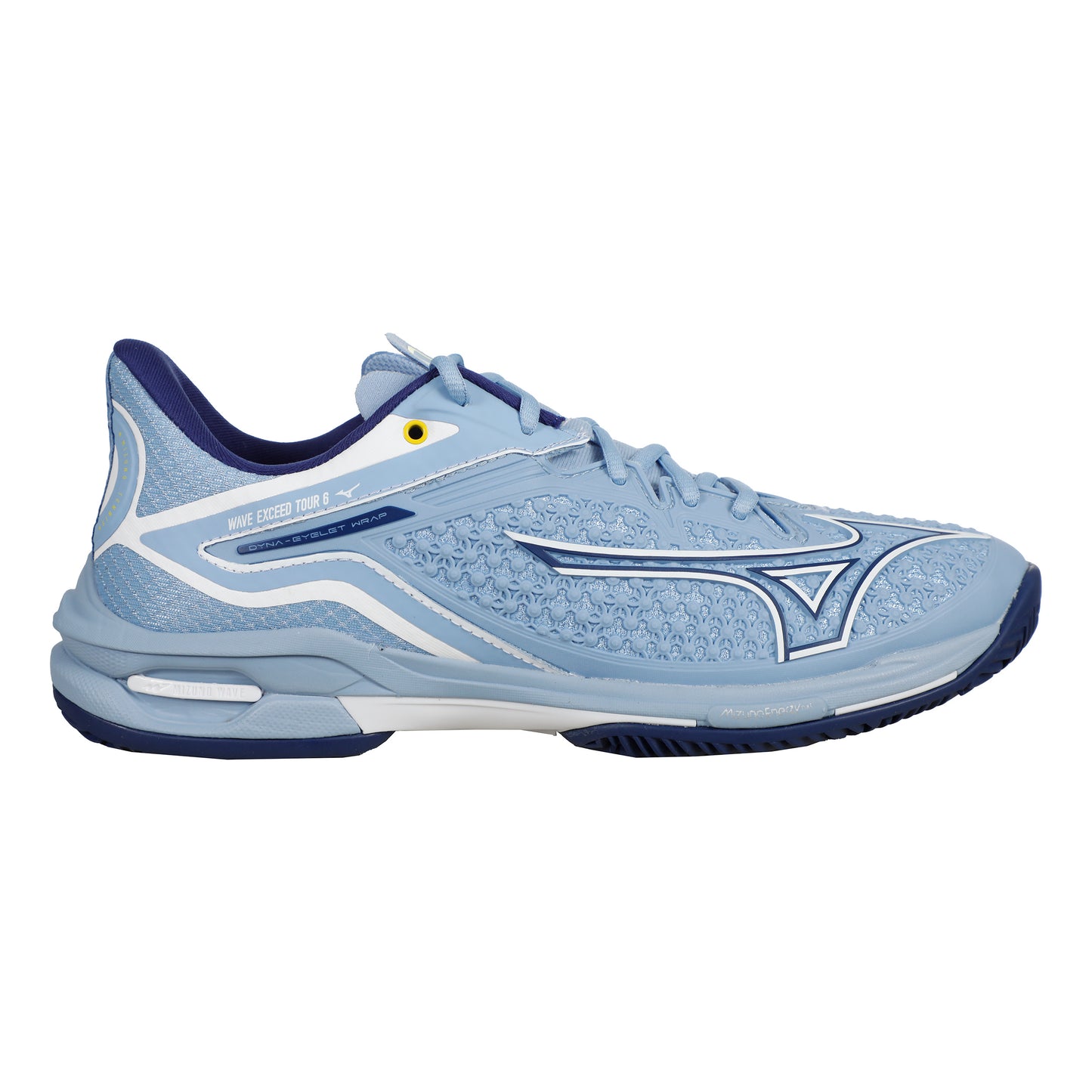 Mizuno Wave Exceed Tour 6 Sandplatzschuh Damen-Blau