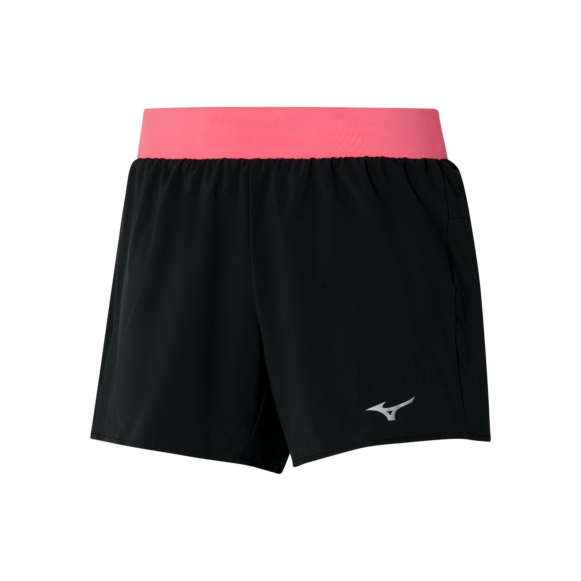 Mizuno Alpha 4.5in Shorts Damen-Schwarz,Pink
