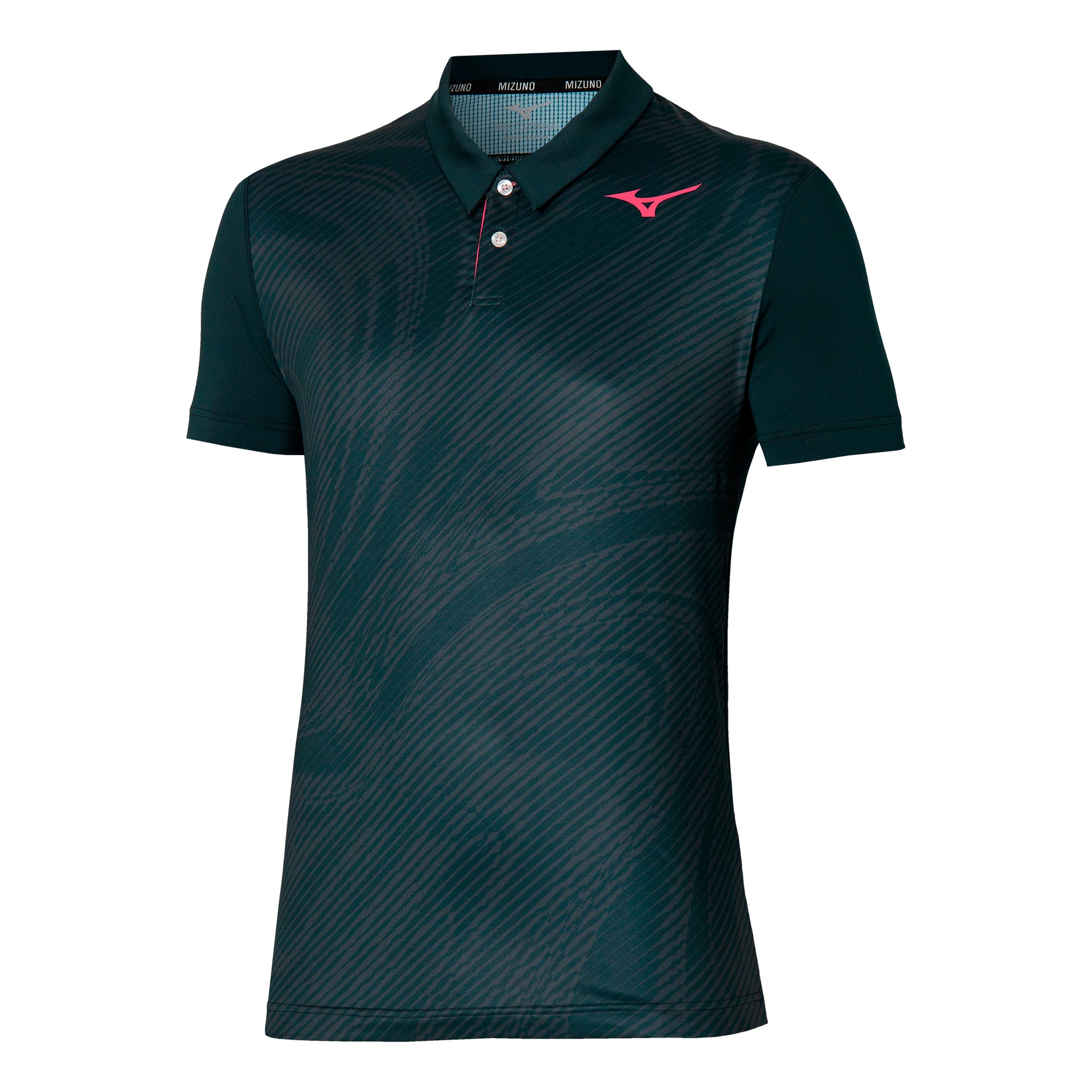 Mizuno Charge Shadow Polo Herren - schwarz,