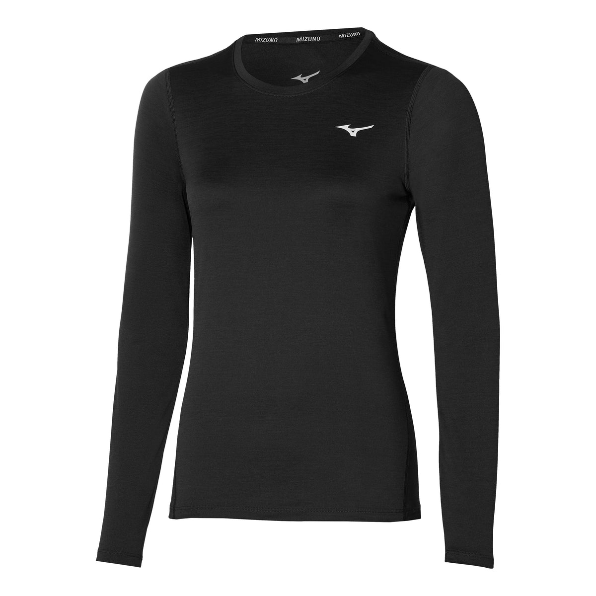 Mizuno Impulse core Laufshirt Damen - schwarz,