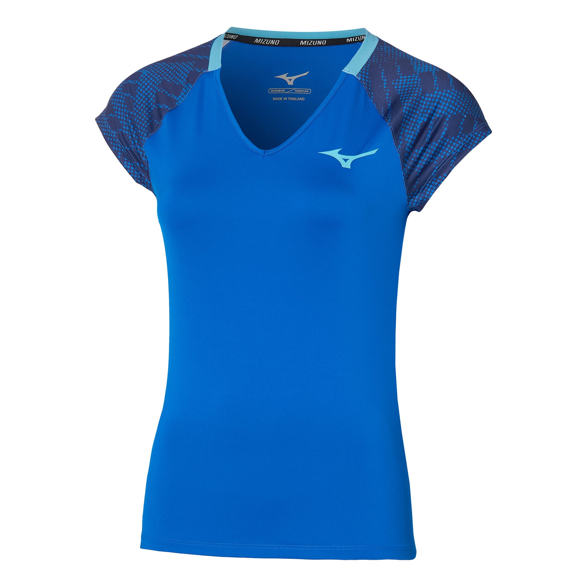 Mizuno Mugen Printed T-Shirt Damen - blau,
