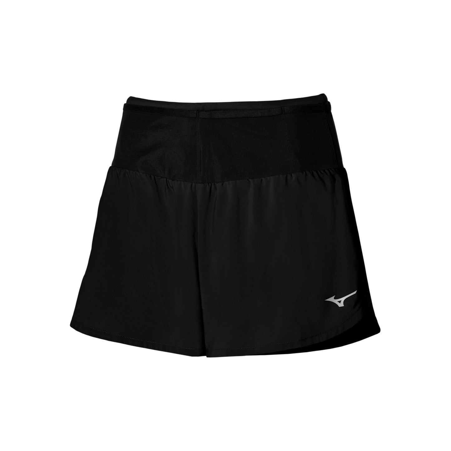 Mizuno Multi Pocket Laufshorts Damen - schwarz,