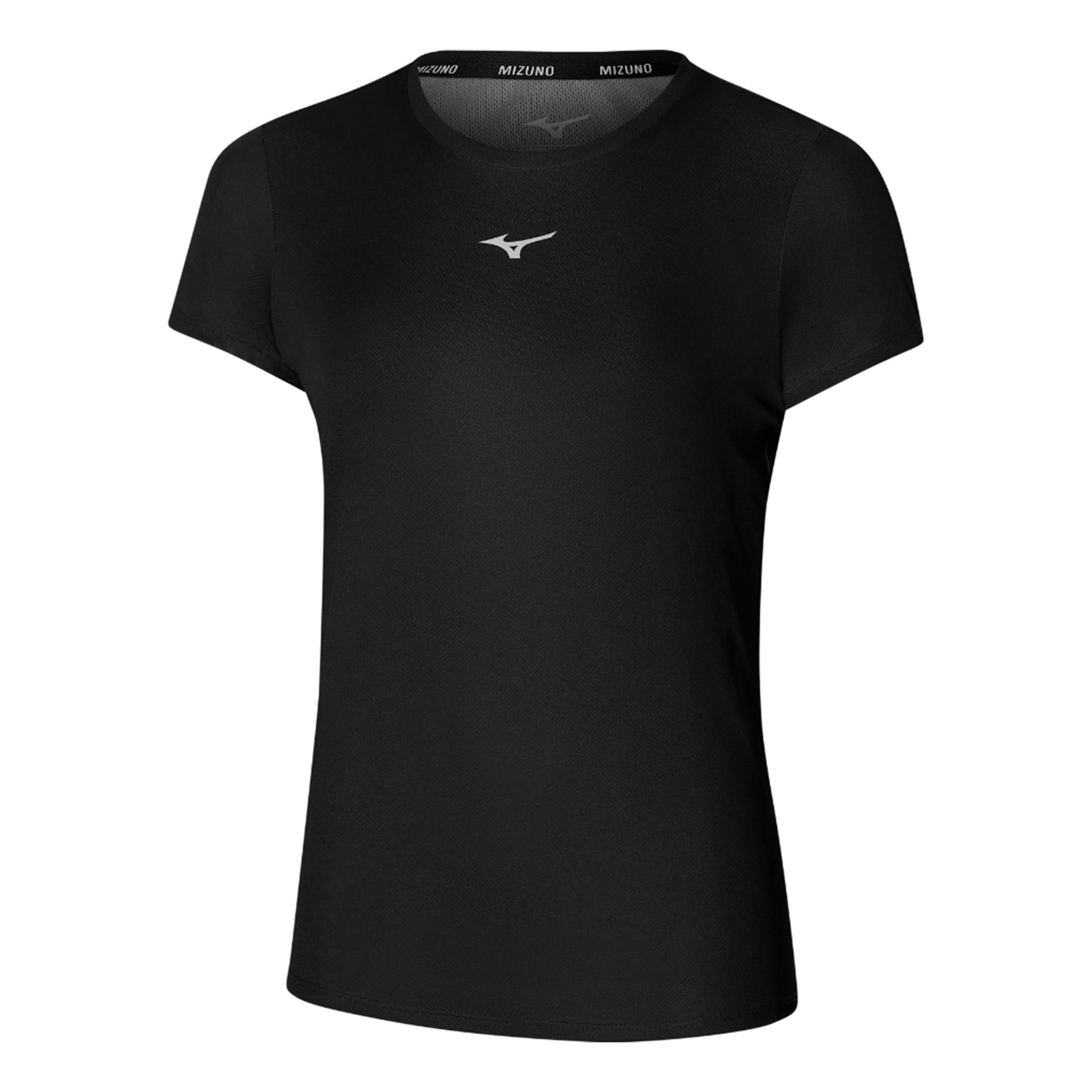 Mizuno Core Graphic Laufshirt Damen-Schwarz
