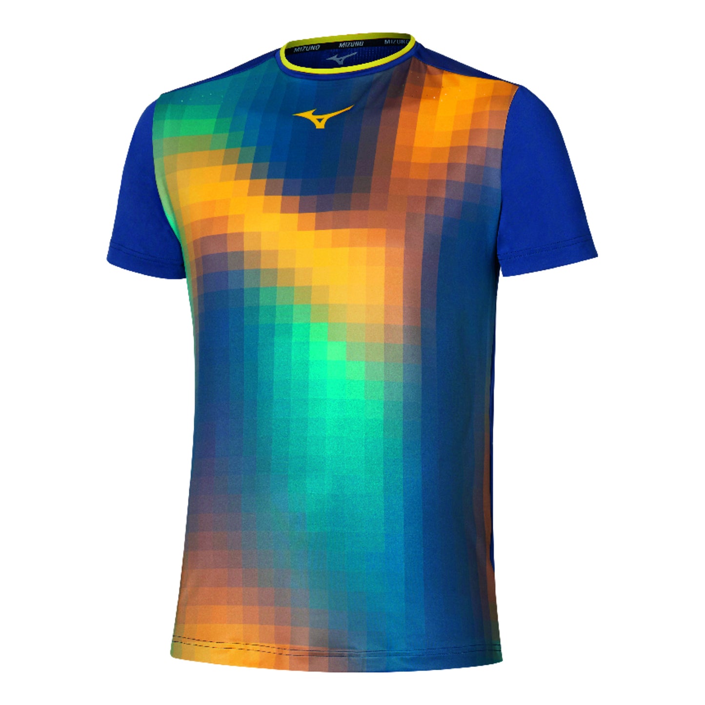 Mizuno Frontier Shadow Graphic T-Shirt Herren-Blau