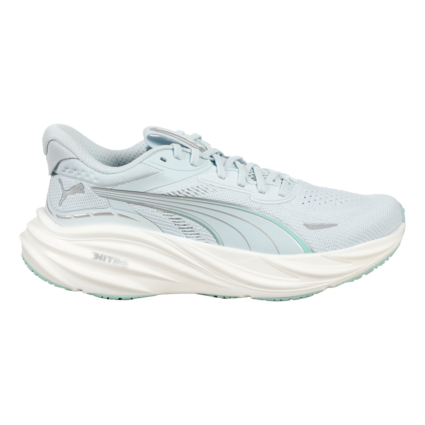 Puma Magnify Nitro 3 Neutralschuh Damen-Blau,Mint