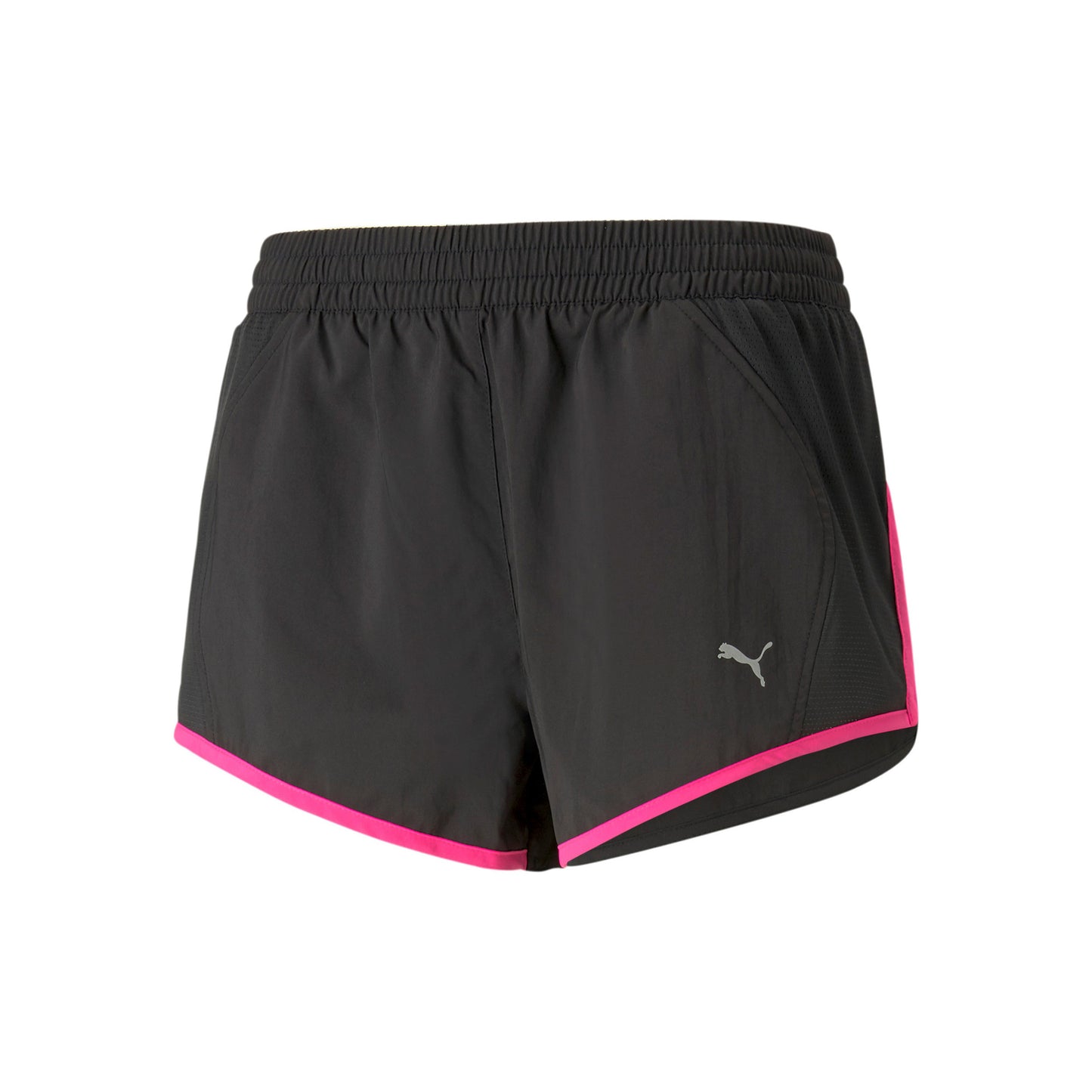 Puma Run Favorite Velocity 3in Laufshorts Damen - schwarz, pink