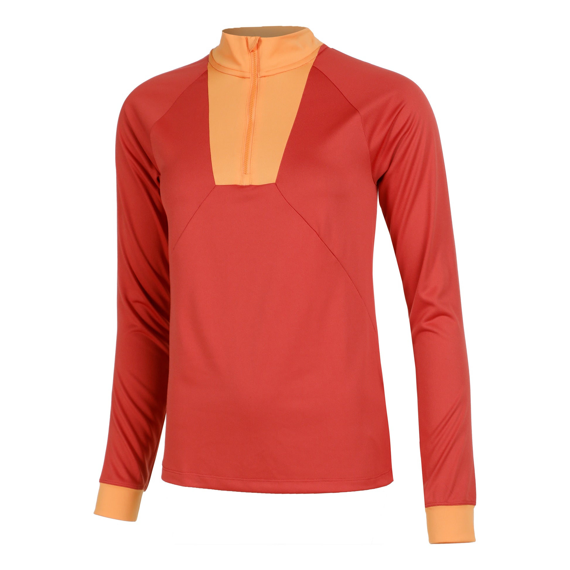 Puma First Mile Mid Layer Lauftop Damen-Rot