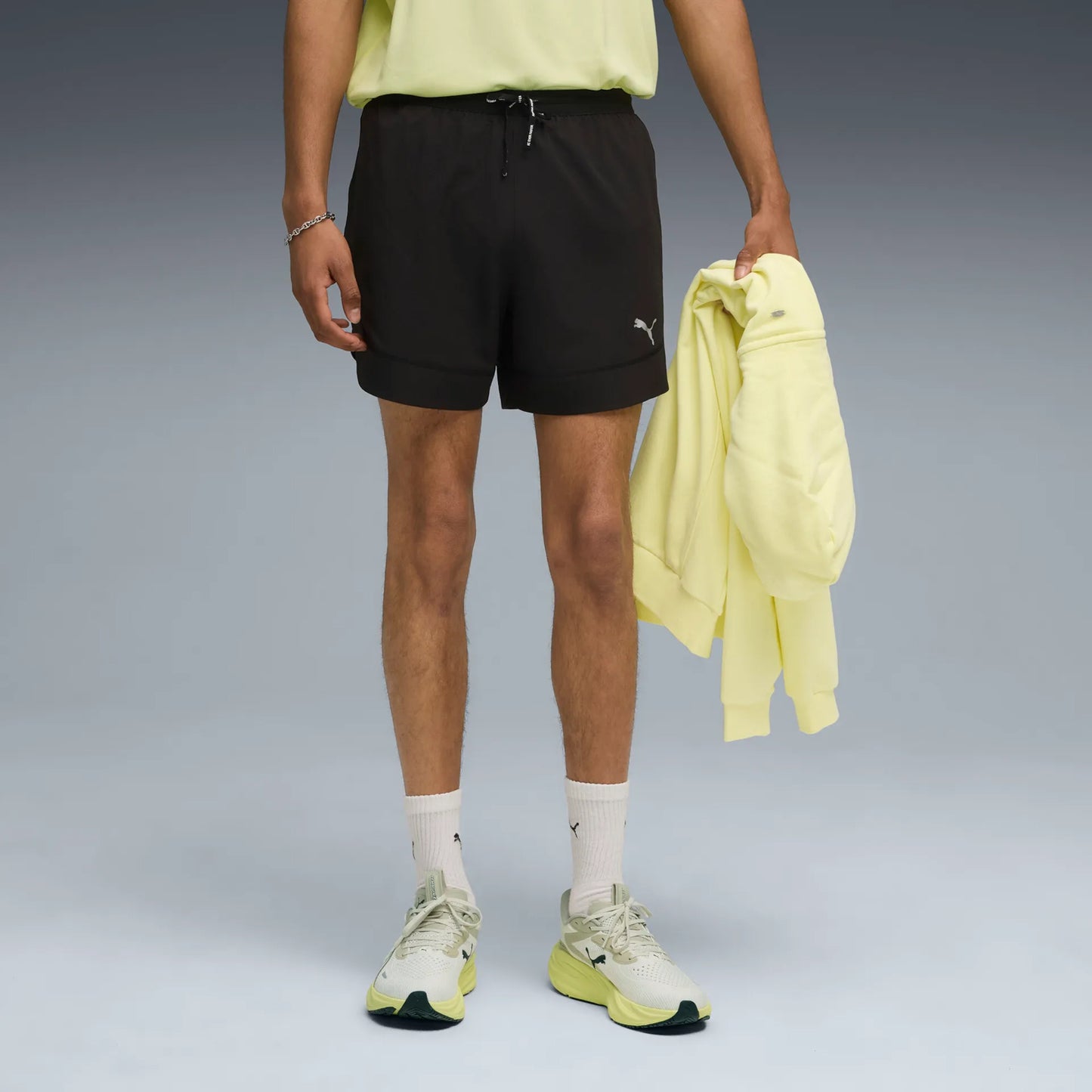 Puma Run Club Ultraweave 5in Laufshorts Herren-Schwarz