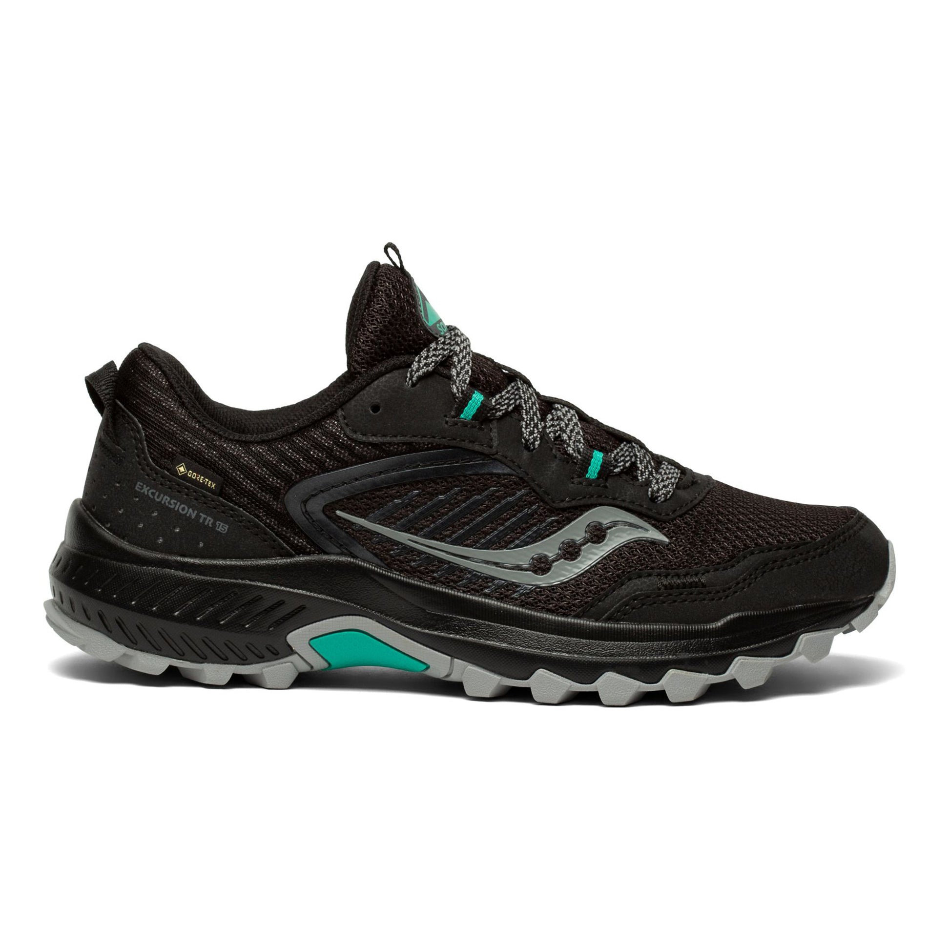 Saucony Excursion TR15 GTX Trailschuh Damen-Schwarz,Grau