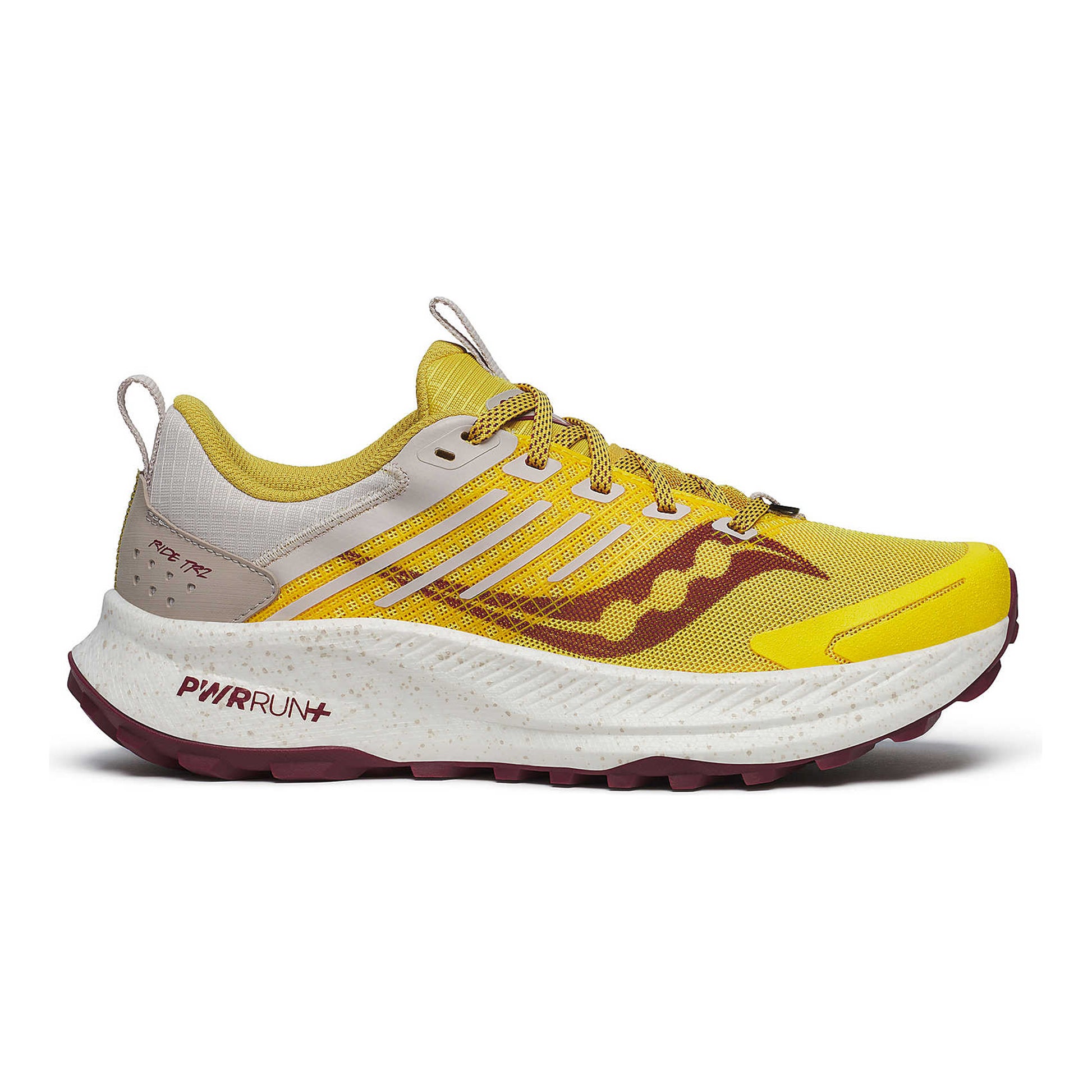 Saucony Ride TR2 Trailschuh Damen-gelb, weiß