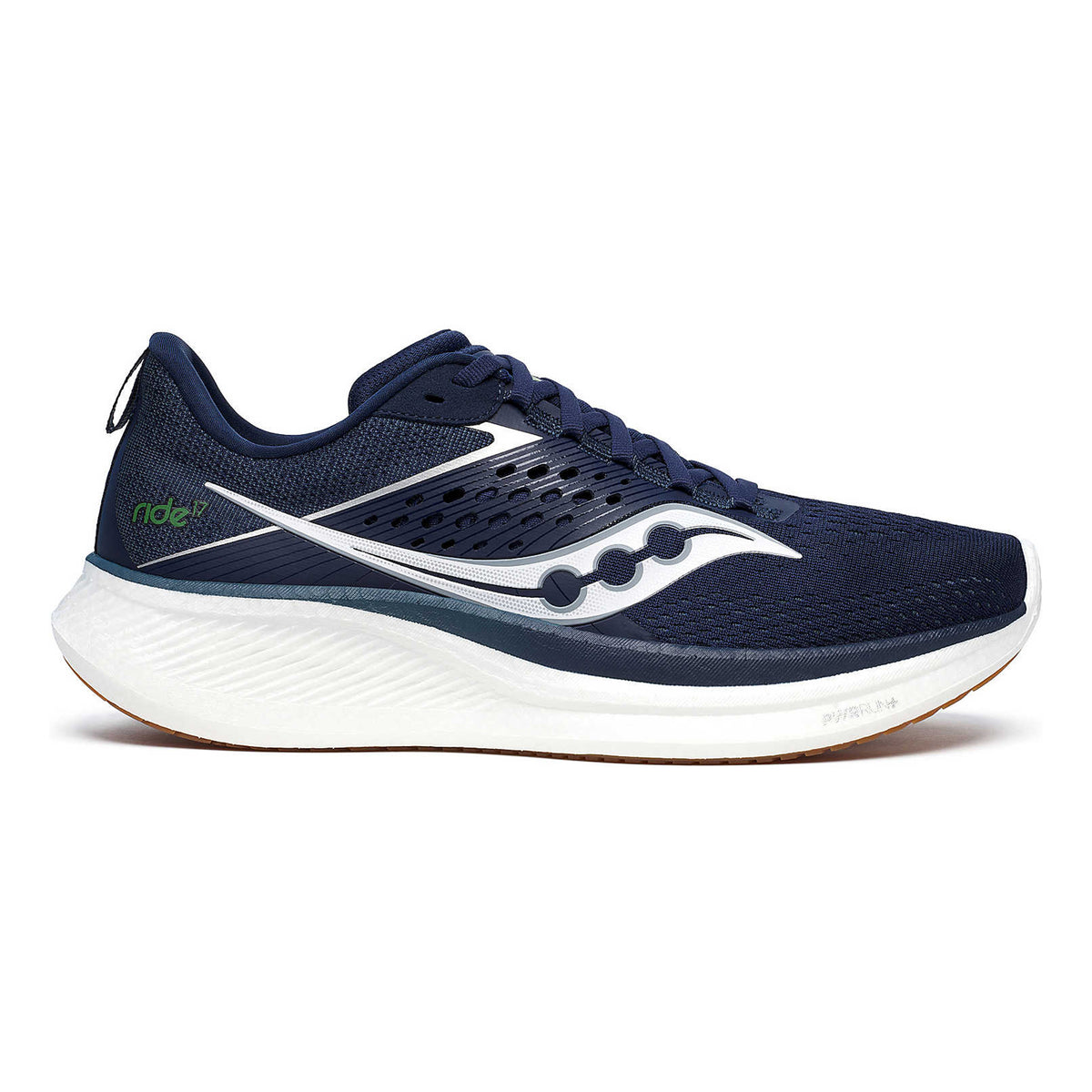 Saucony Ride 17 Neutralschuh Herren - blau, weiß
