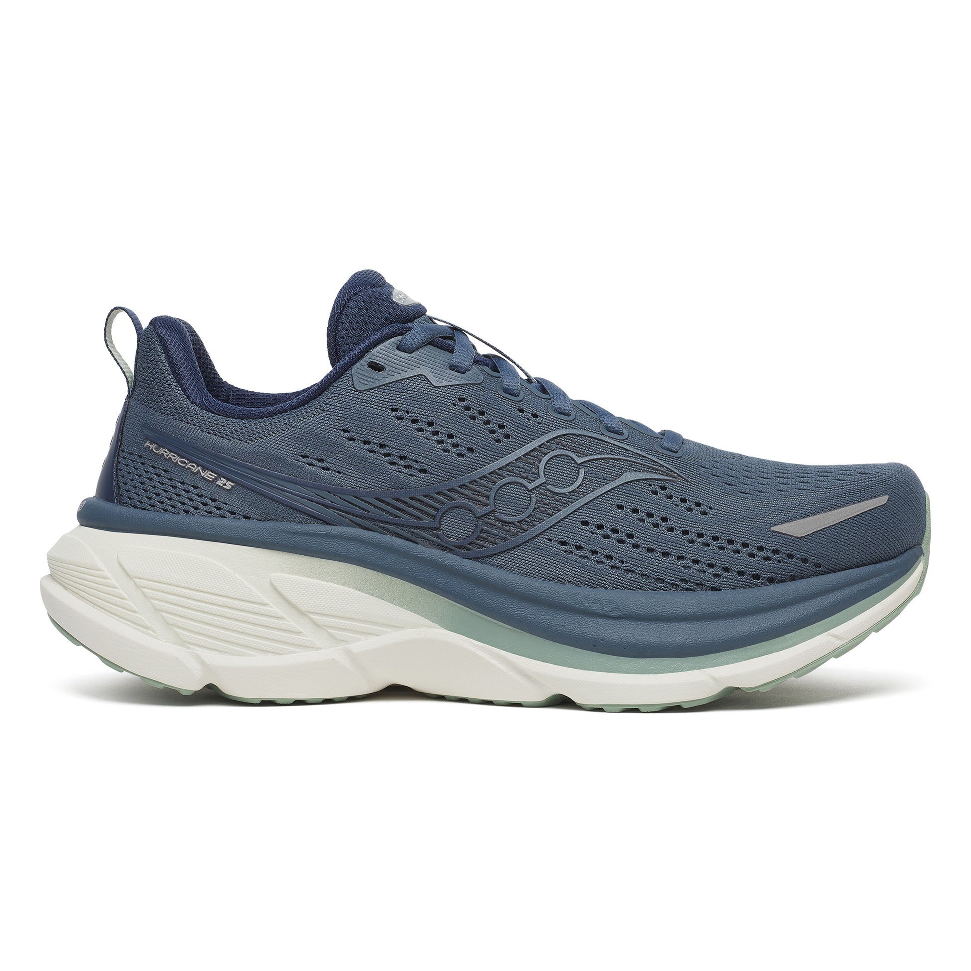 Saucony Hurricane 25 Stabilitätsschuh Herren-blaugrau, hellgrün