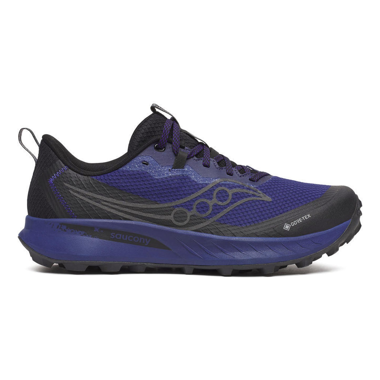 Saucony Peregrine 15 GTX Trailschuh Herren-Lila,Schwarz
