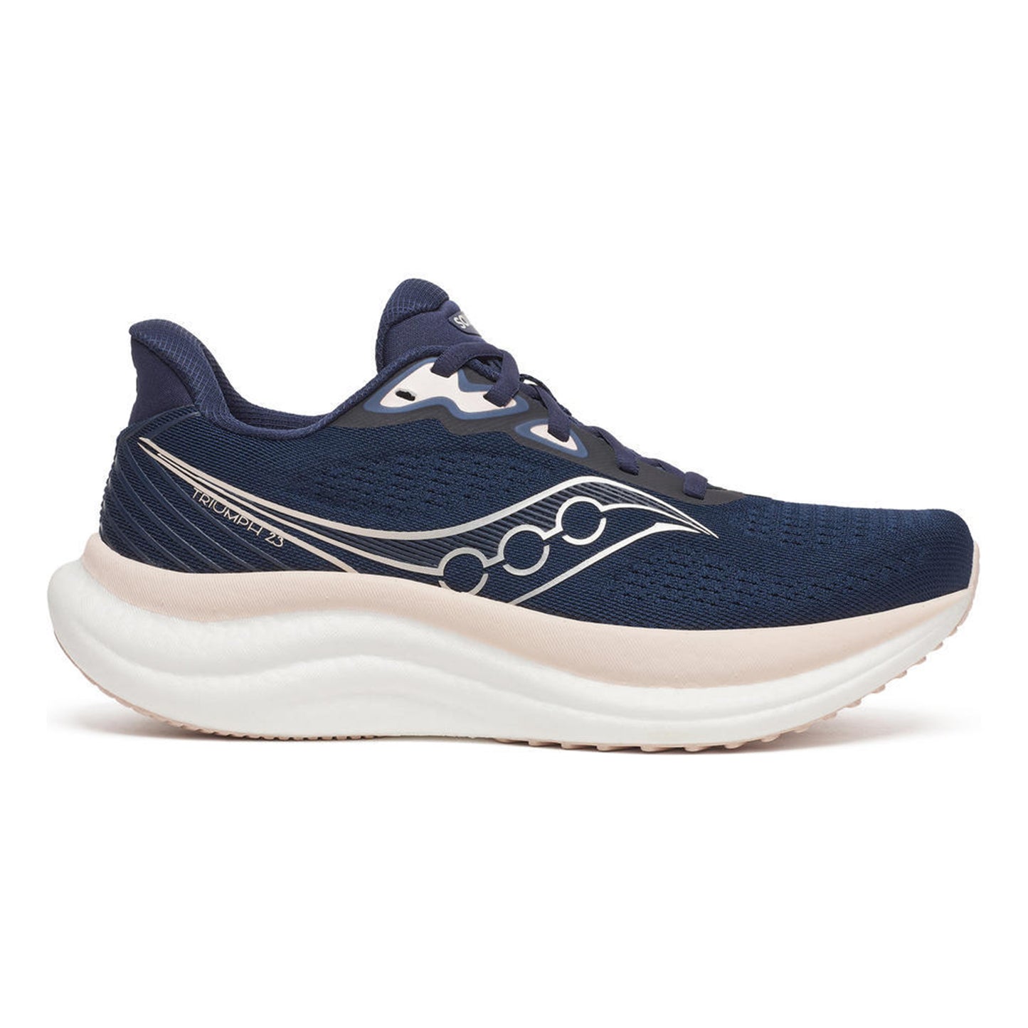 Saucony Triumph 23 Neutralschuh Damen - dunkelblau, rosa
