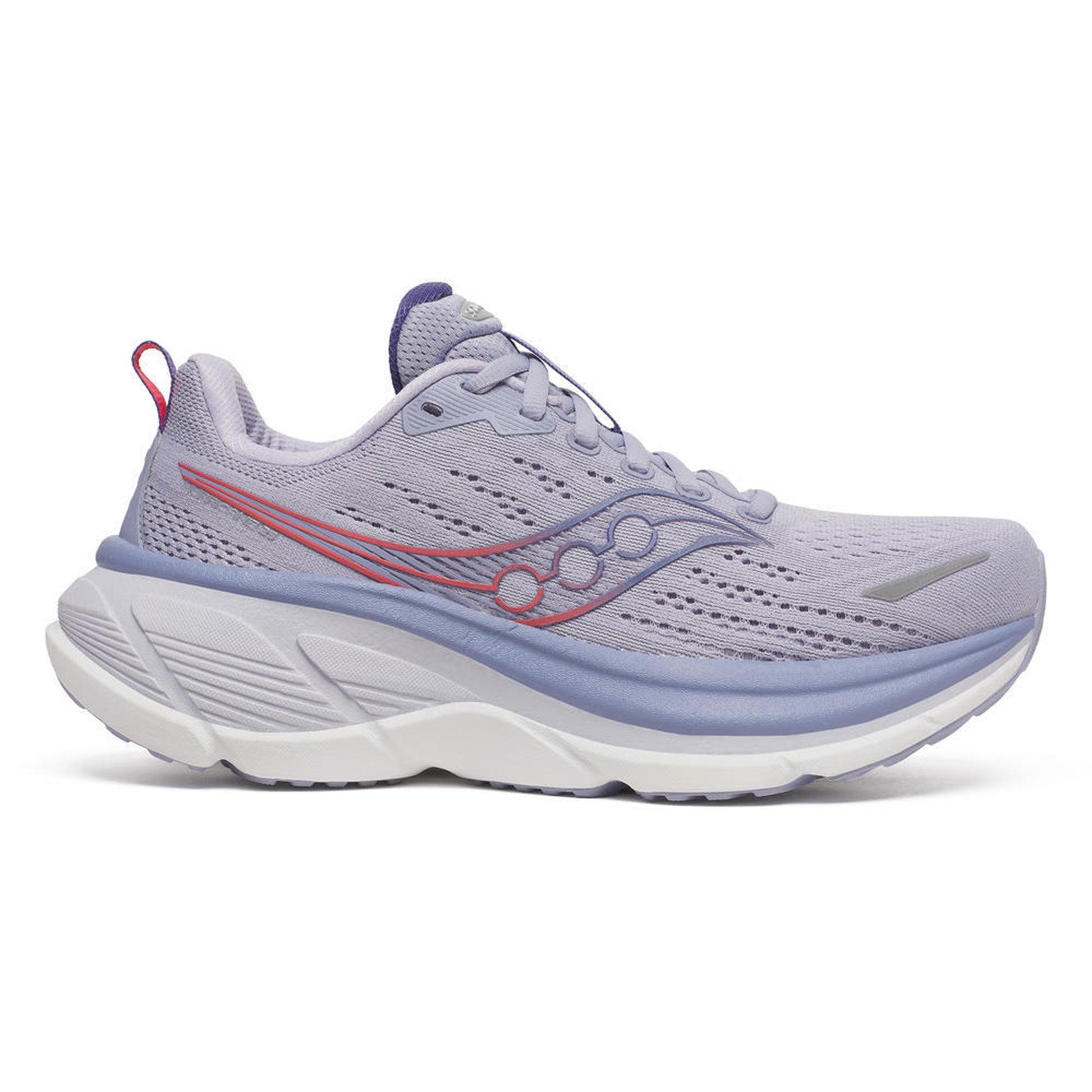 Saucony Hurricane 25 Stabilitätsschuh Damen-lila, hellgrau