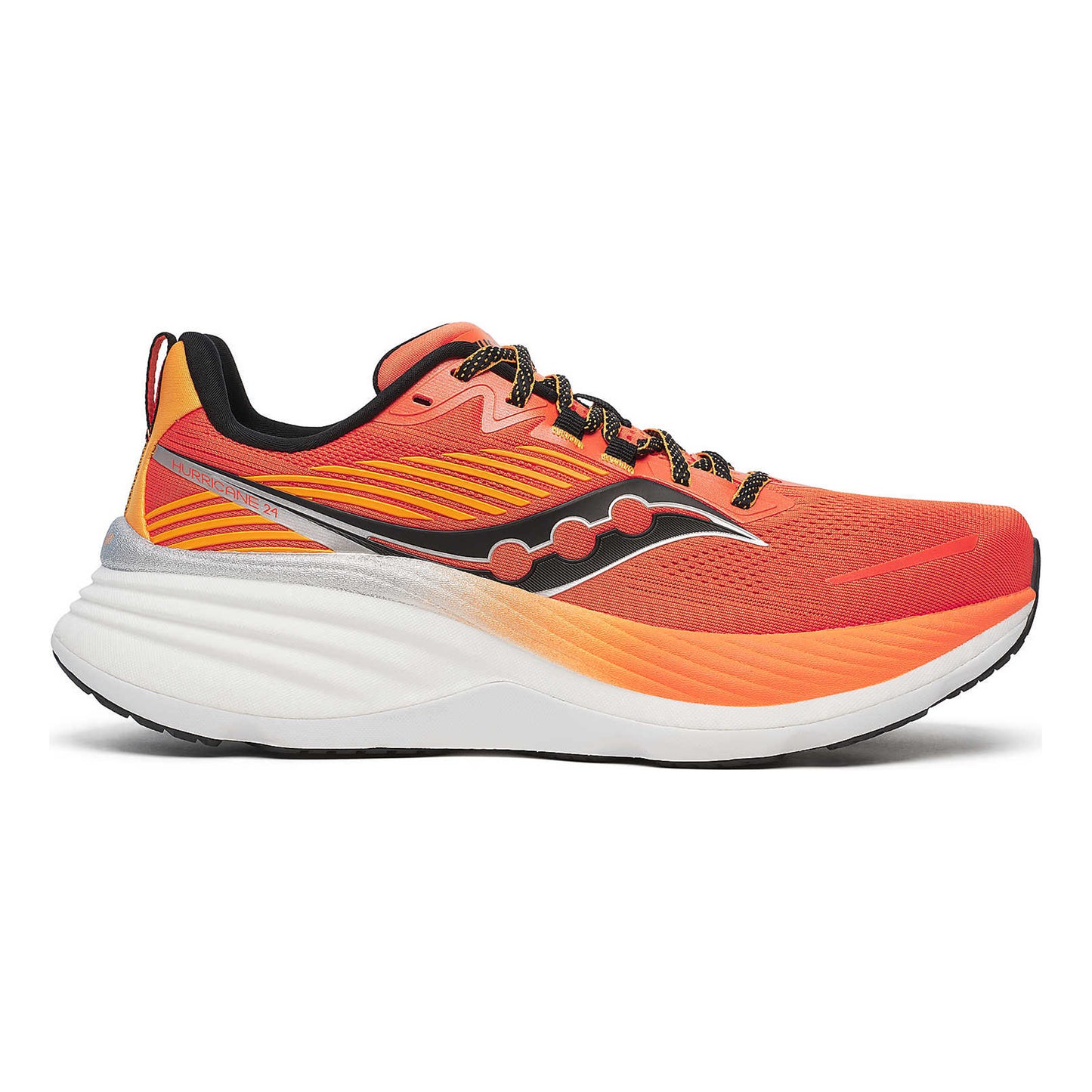 Saucony Hurricane 24 Stabilitätsschuh Herren - rot, orange