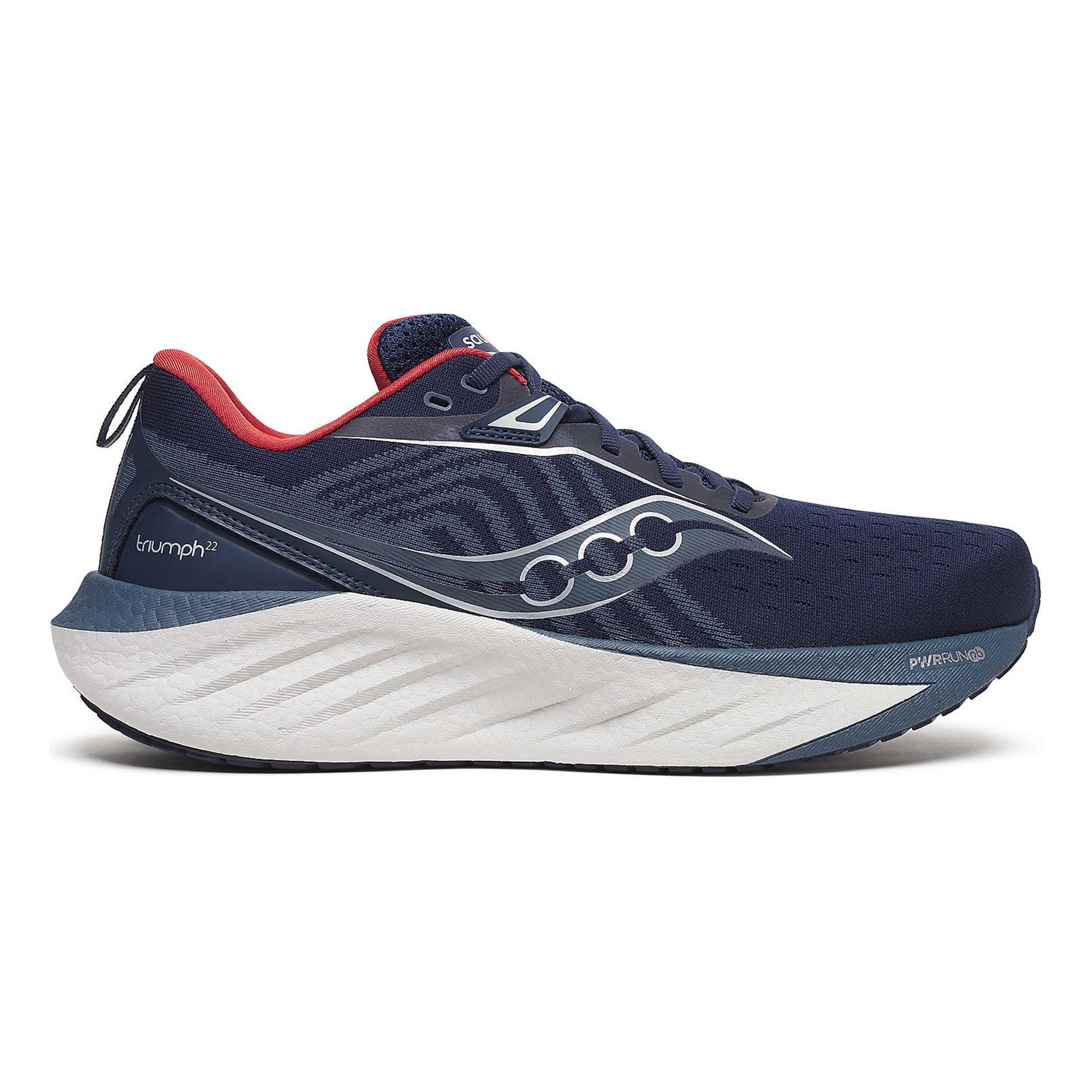 Saucony Triumph 22 Neutralschuh Herren - dunkelblau, grau
