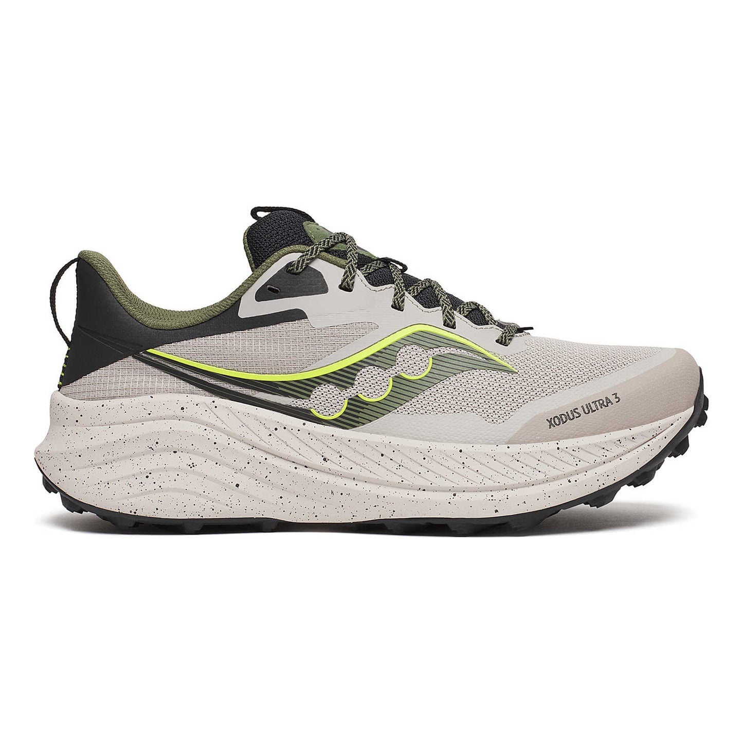 Saucony Xodus Ultra 3 Trailschuh Herren-Creme,Oliv
