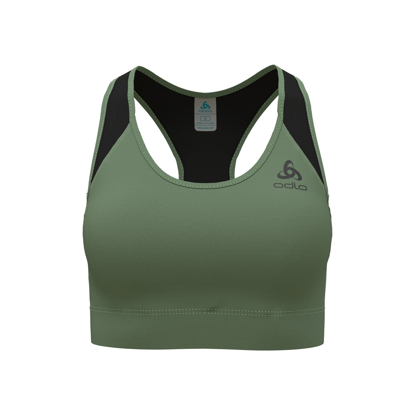 Odlo Essential Mesh Sport-BH Damen - oliv,