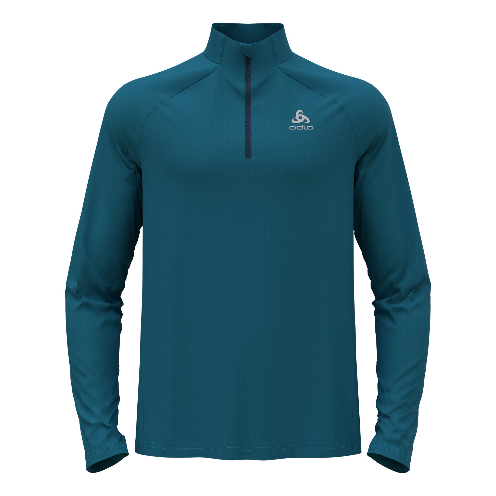 Odlo Essential 1/2 Zip Laufshirt Herren-blau