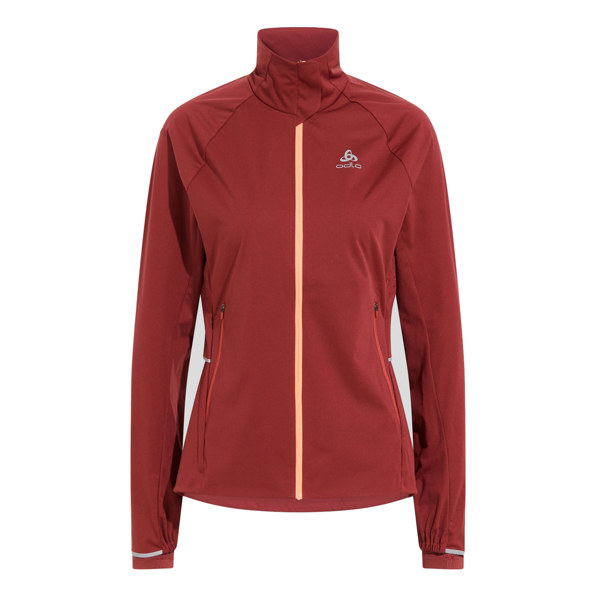 Odlo Zeroweight Pro Warm Laufjacke Damen-Berry