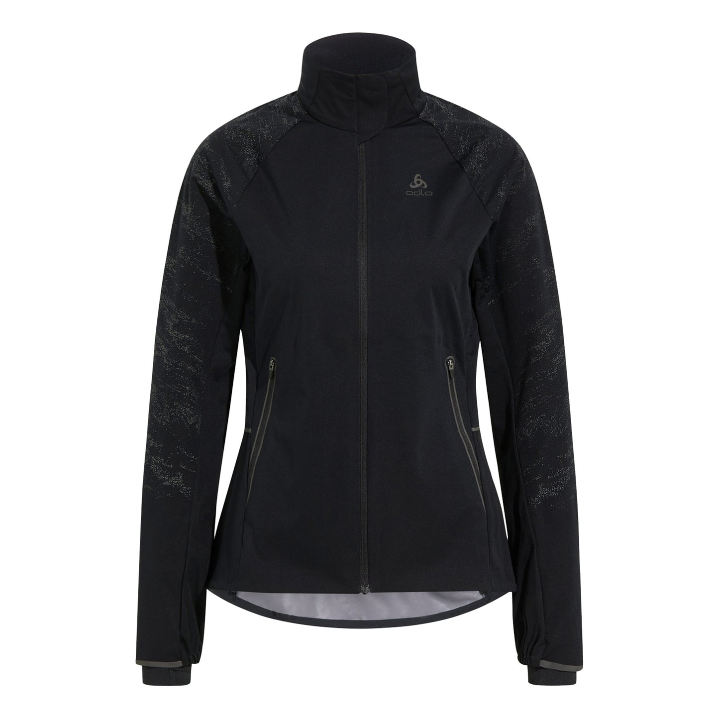 Odlo Zeroweight Pro Warm Reflect Laufjacke Damen-Schwarz