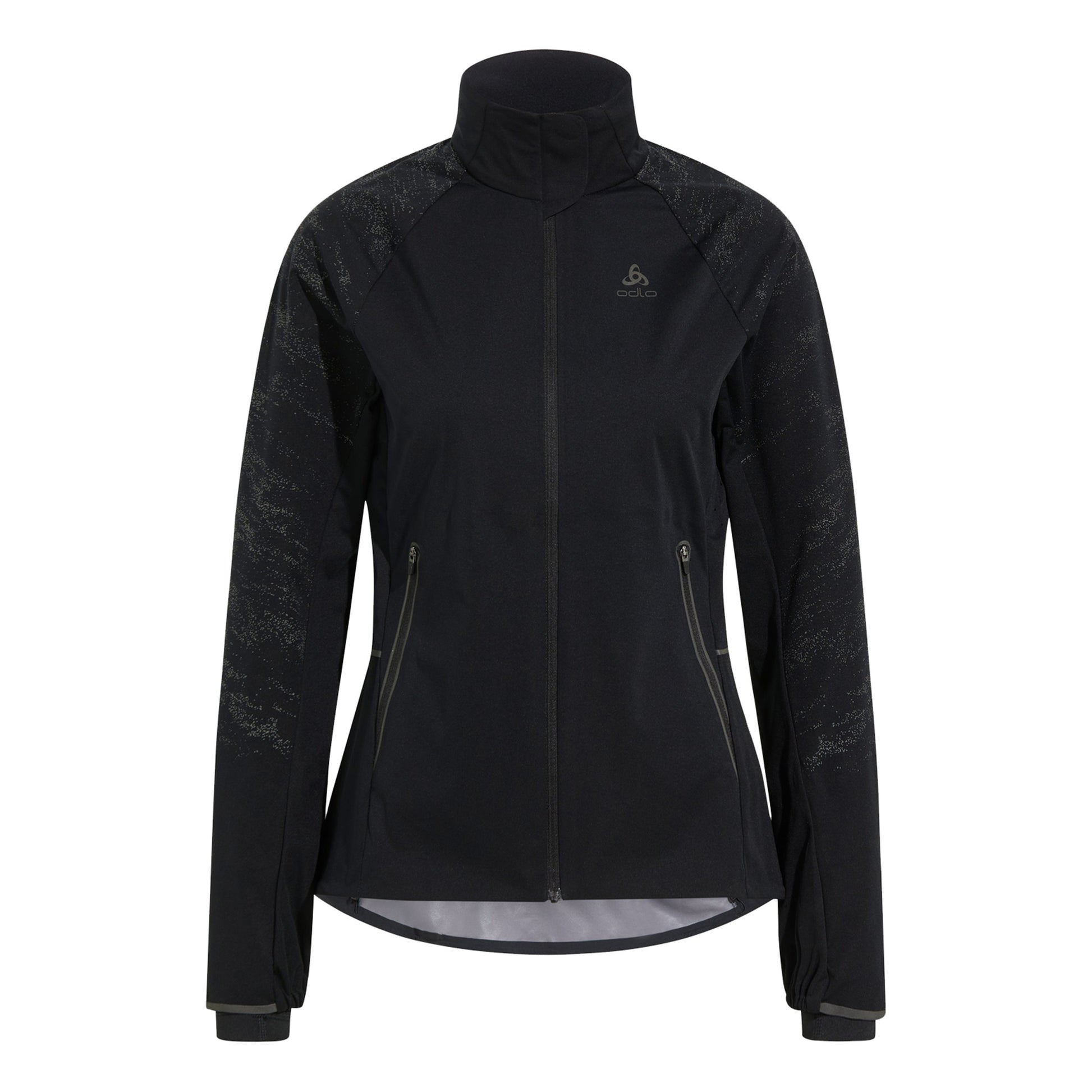 Odlo Zeroweight Pro Warm Reflect Laufjacke Damen-Schwarz