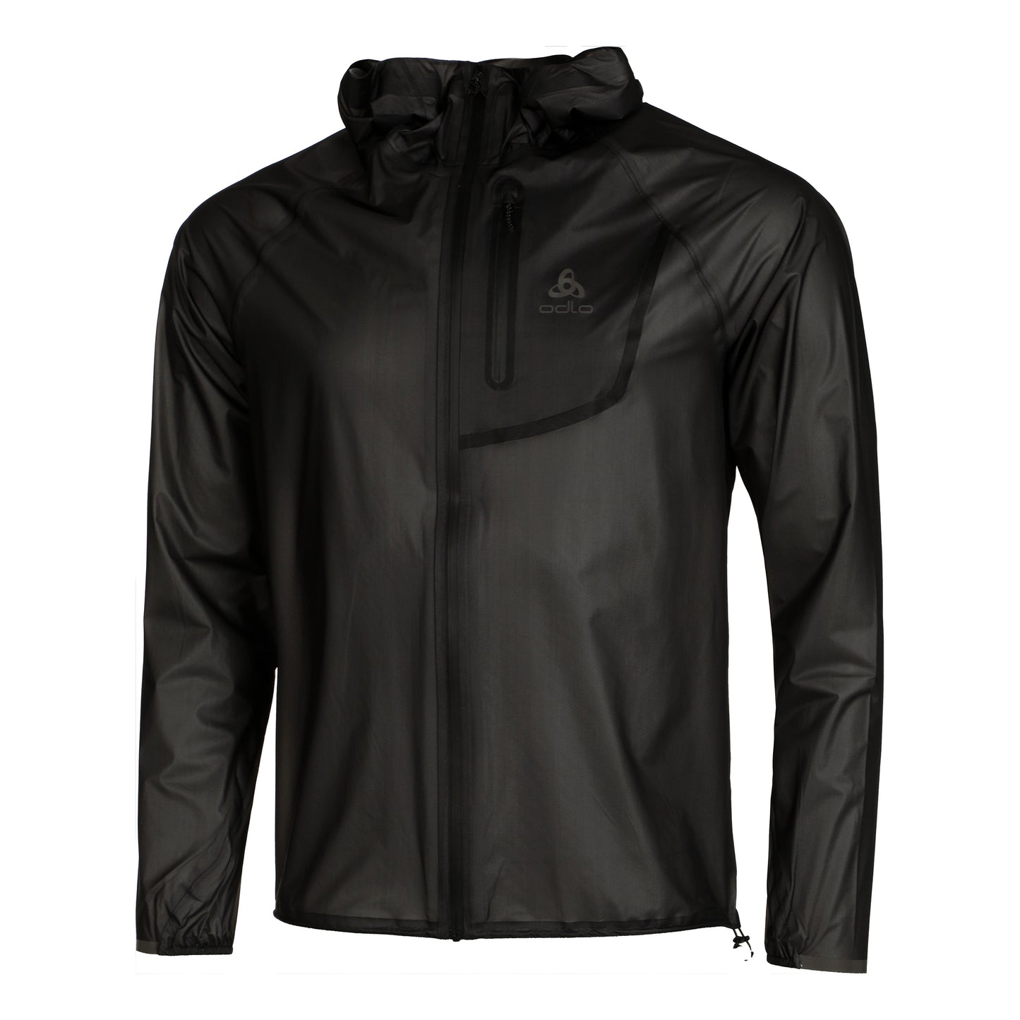 Odlo Zeroweight Dual Dry PK Waterproof Laufjacke Herren-schwarz