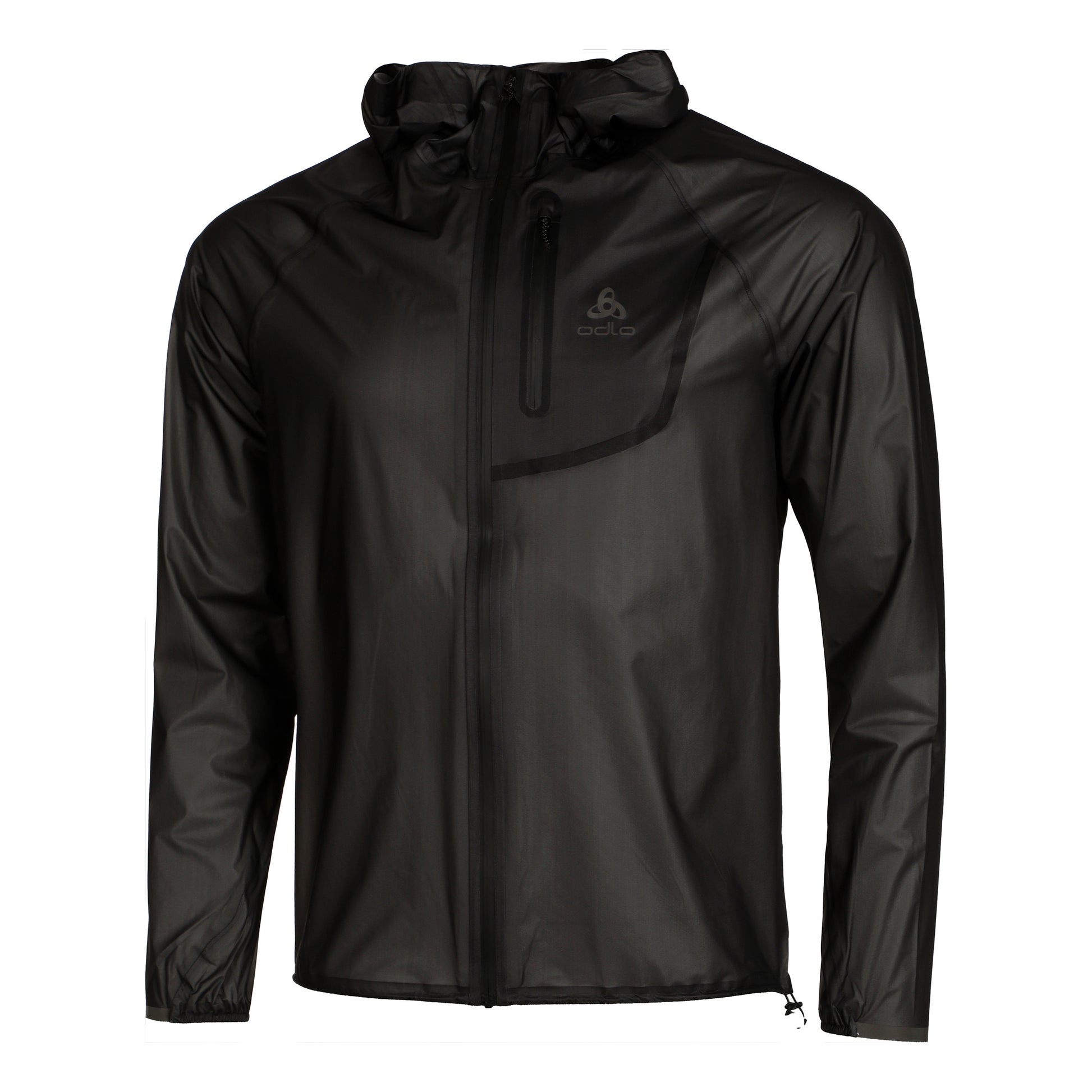 Odlo Zeroweight Dual Dry PK Waterproof Laufjacke Herren-schwarz