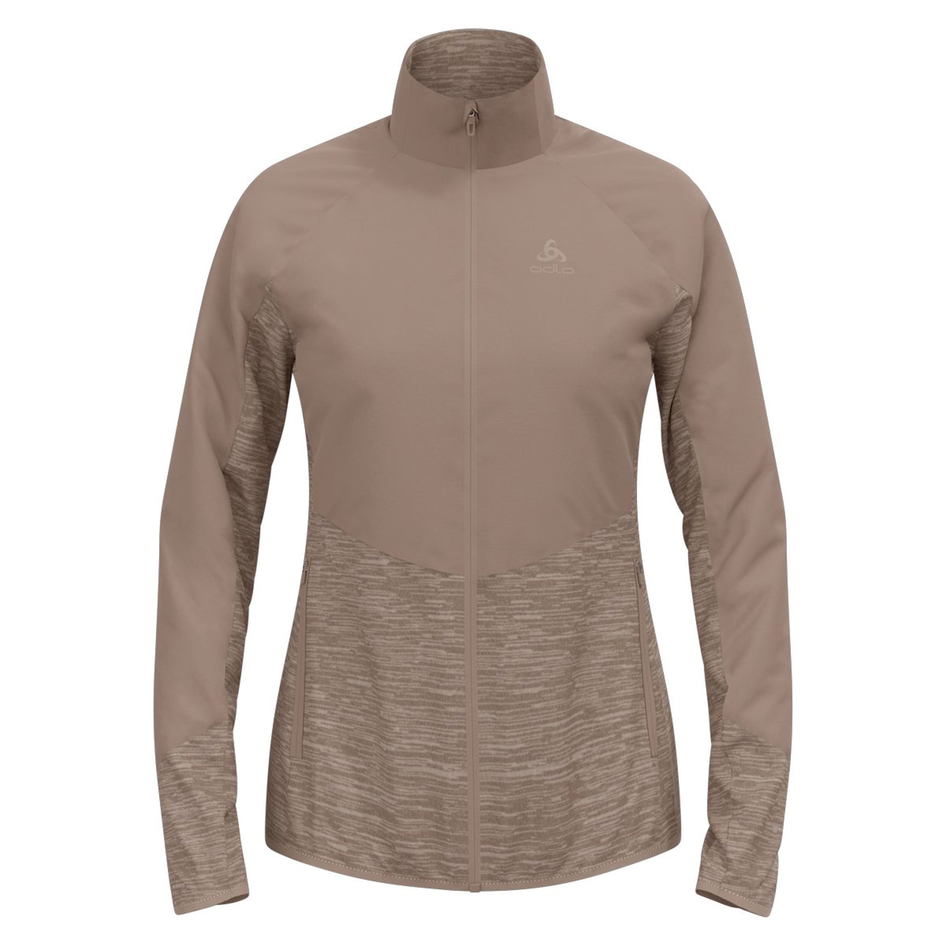 Odlo Essential Insulator Hybrid Laufjacke Damen-Grau
