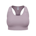 Essential Bralette Print Sport-BH Damen - grau,
