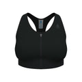Seamless High Sport-BH Damen-Schwarz