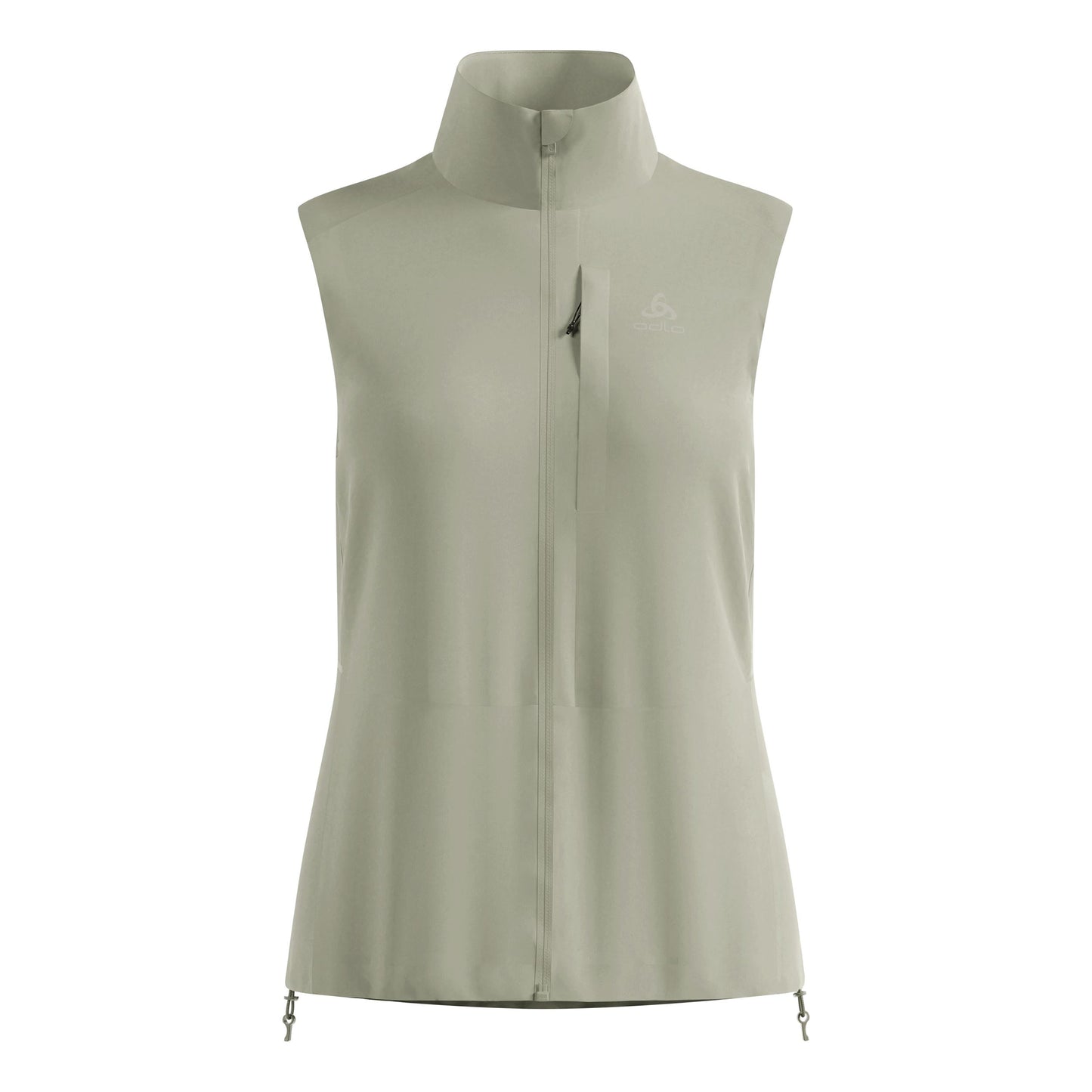 Odlo Zeroweight Warm  Laufweste Damen - oliv