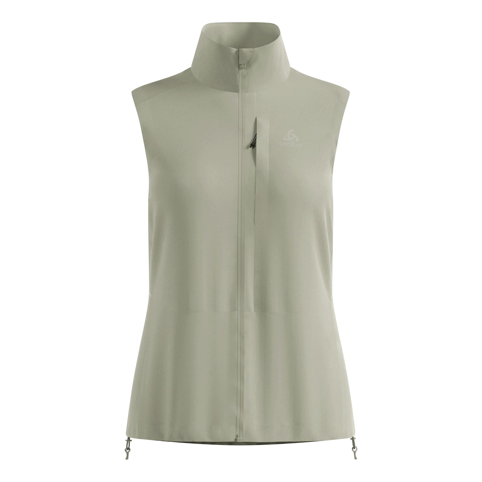 Odlo Zeroweight Warm  Laufweste Damen - oliv