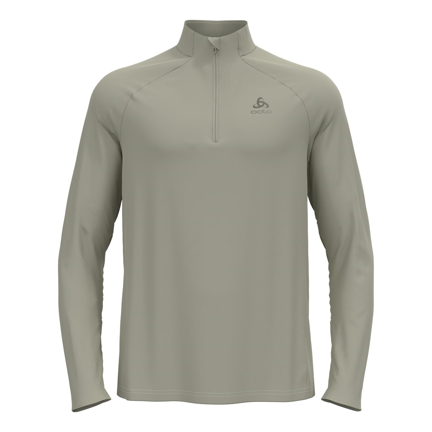 Odlo Essential 1/2 Zip Laufshirt Herren-grau