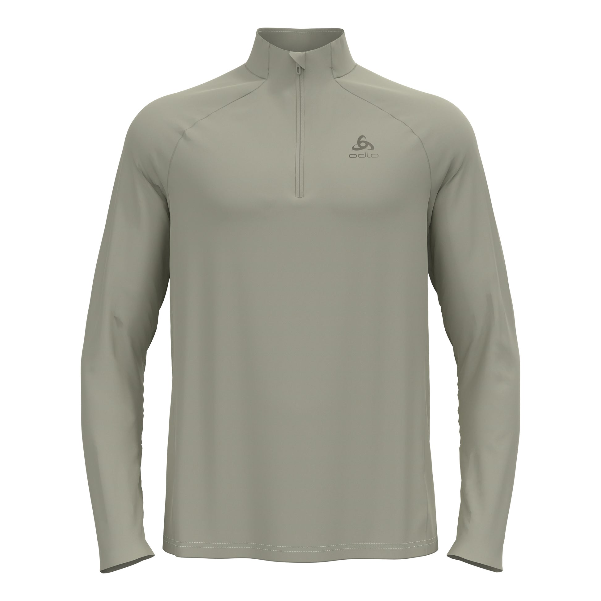 Odlo Essential 1/2 Zip Laufshirt Herren-grau