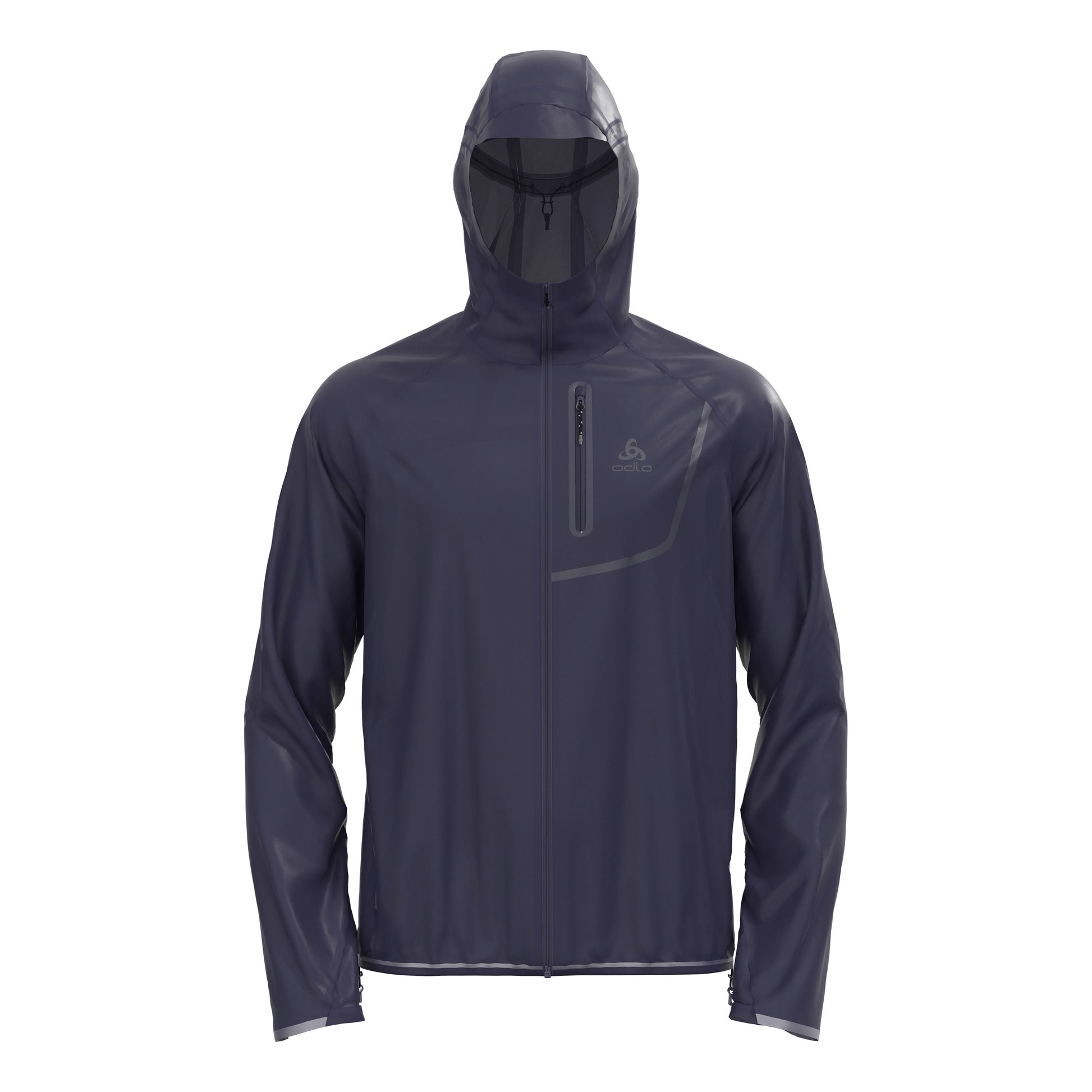 Odlo Zeroweight Dual Dry PK Waterproof Laufjacke Herren-dunkelblau