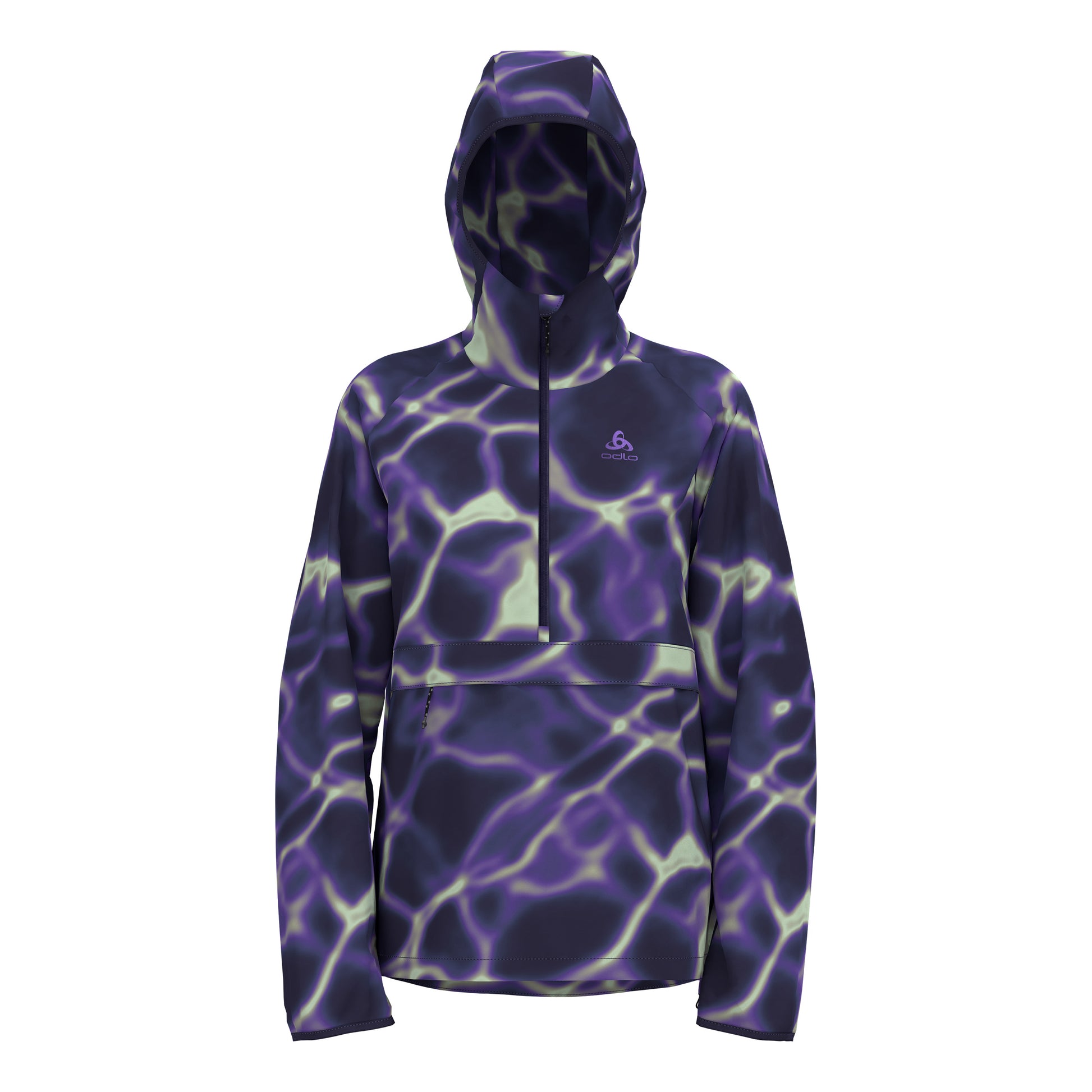 Odlo Zeroweight Print Laufjacke Damen-Lila