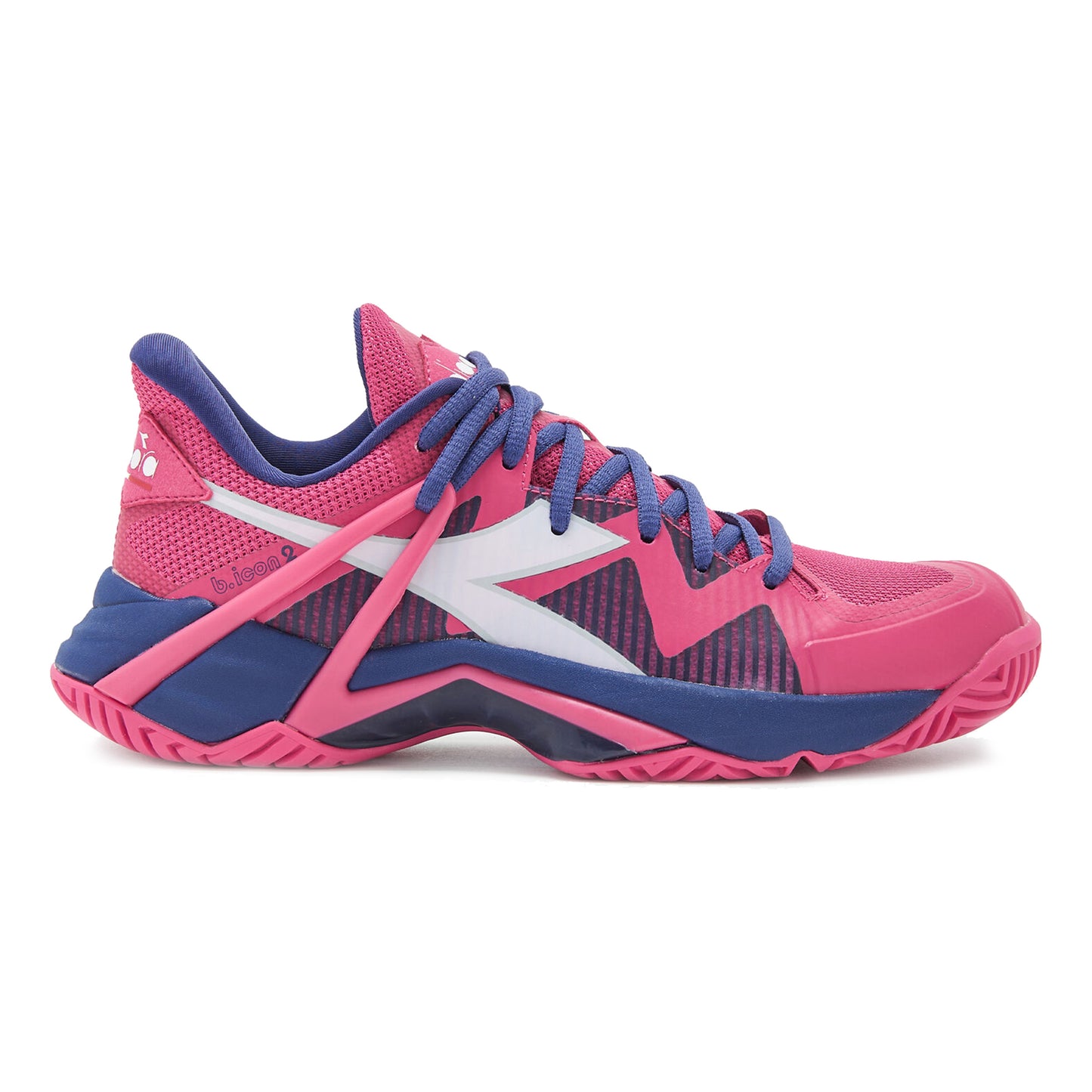 Diadora B.Icon 2 Allcourtschuh Damen-Pink,Dunkelblau