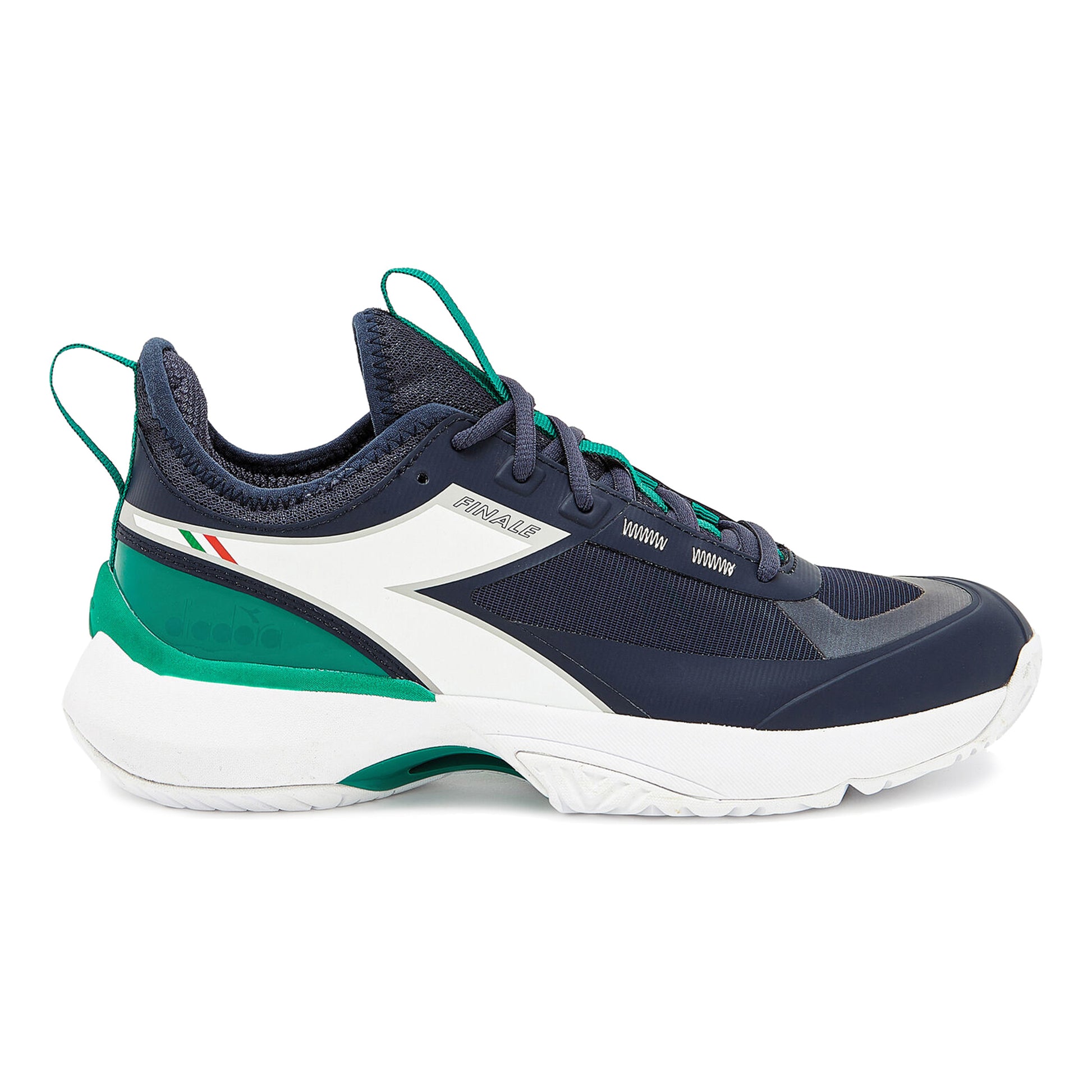 Diadora Finale Allcourtschuh Herren - dunkelblau, weiß