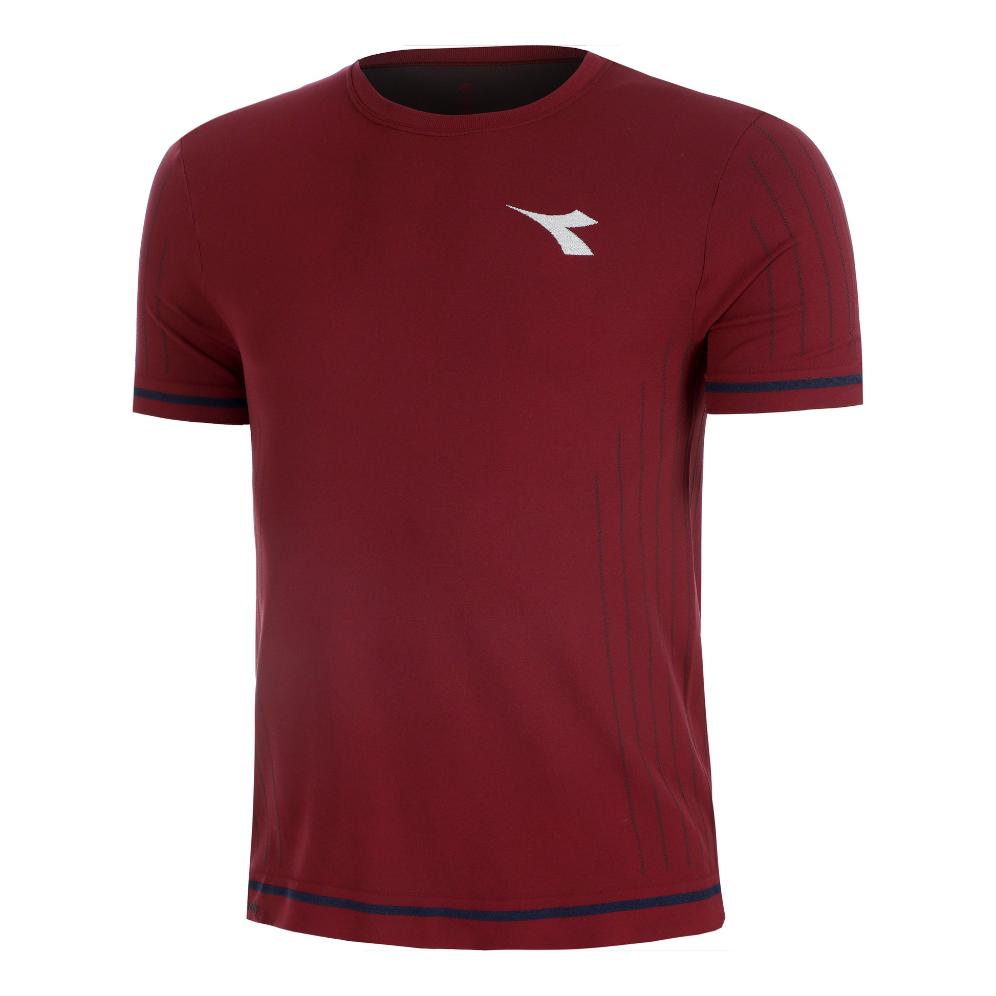 Diadora Icon Stratouno T-Shirt Herren-Berry