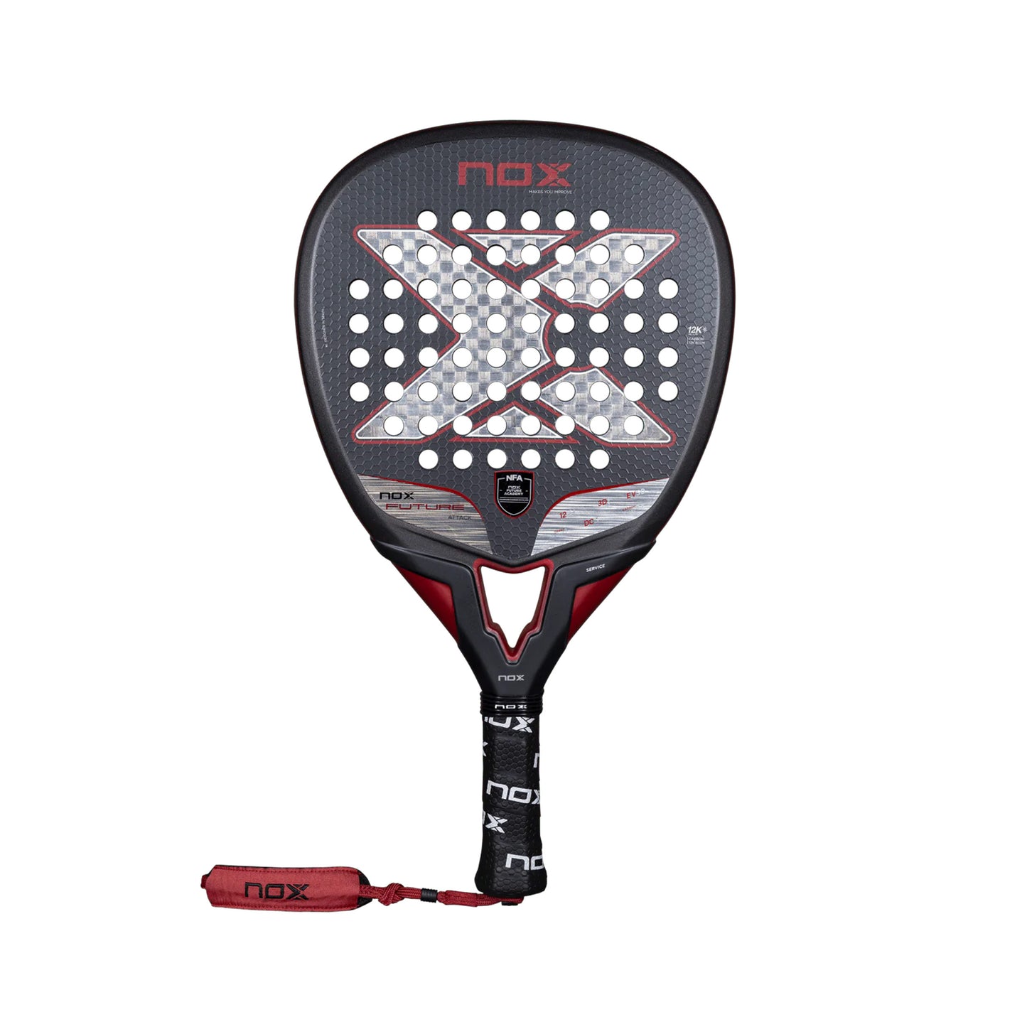 NOX Future 12K Alum Attack NFA Edition Padelschläger